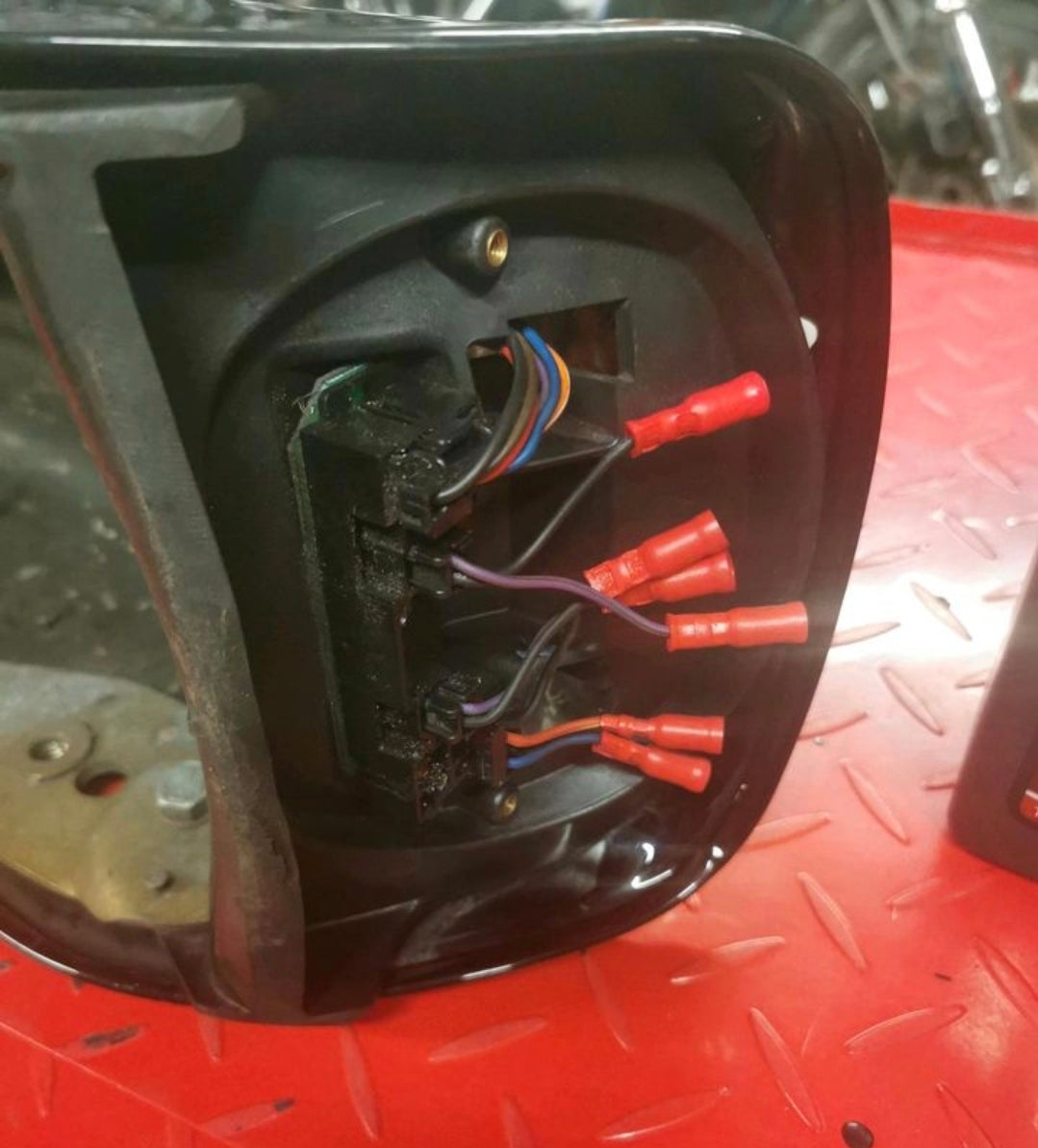 Harley Davidson Rear Fender schwarz glänzend gebraucht