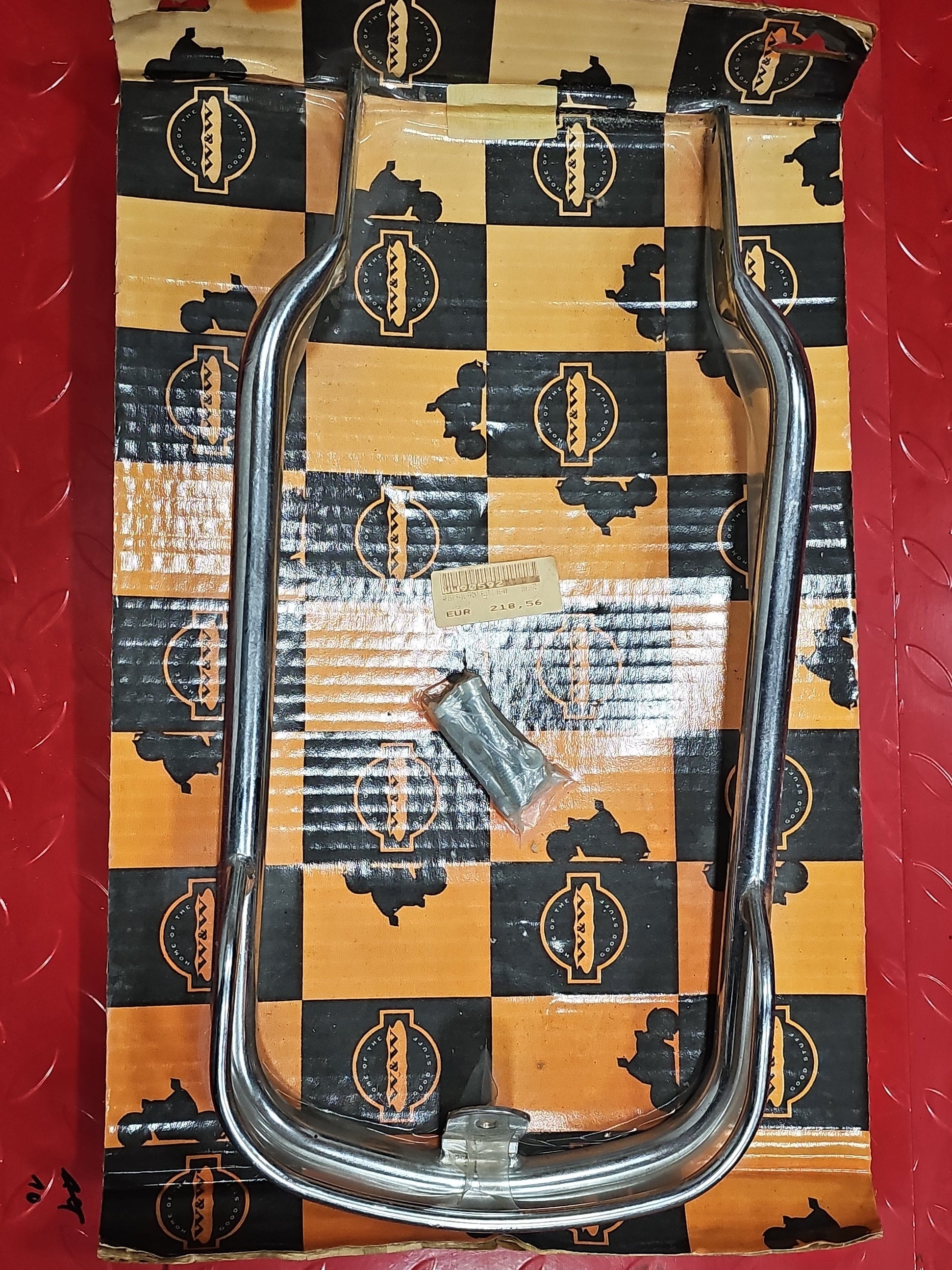Harley Davidson Front Fender Rail Schutzbügel chrom NEW
