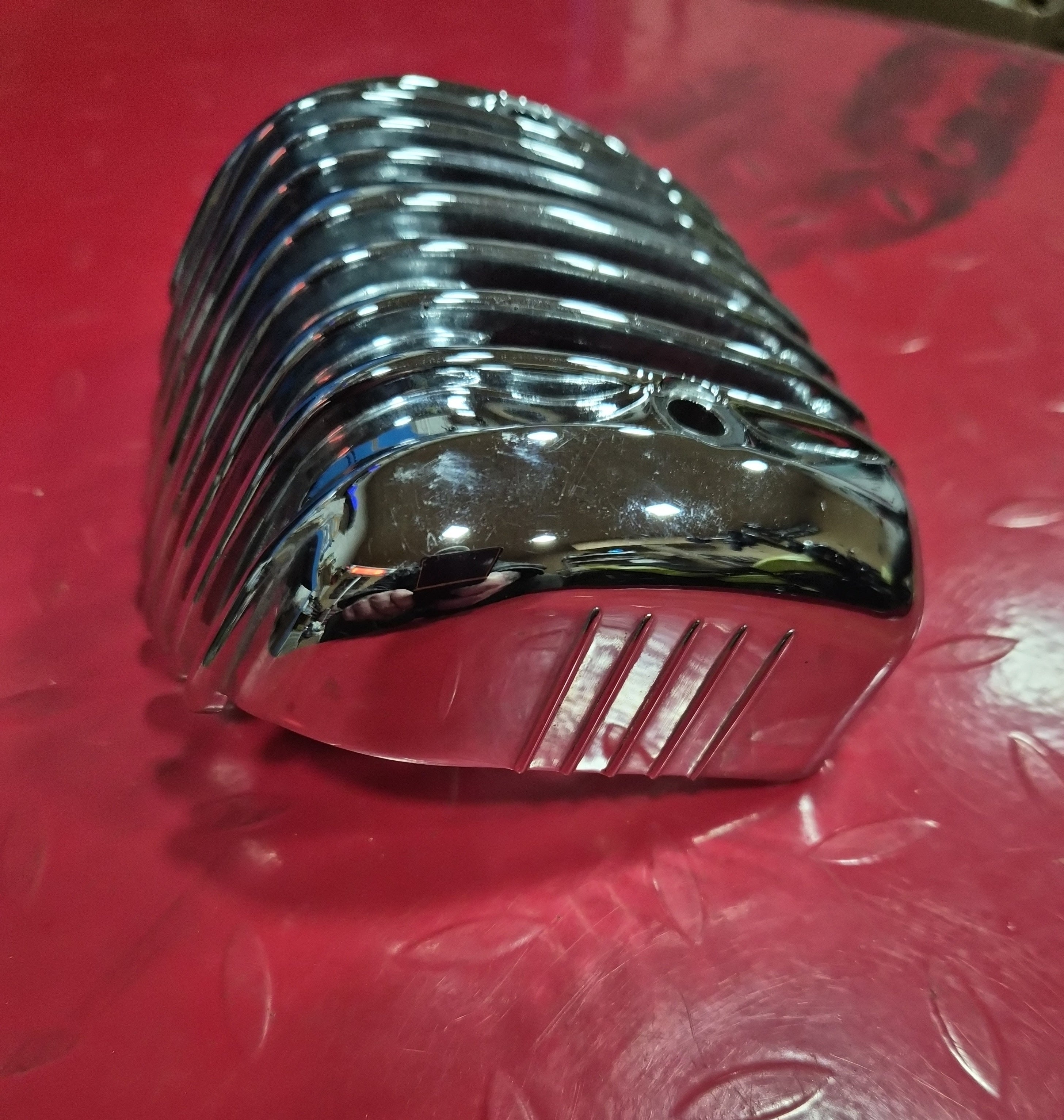 Harley Davidson Regler Cover chrom gebraucht Touring