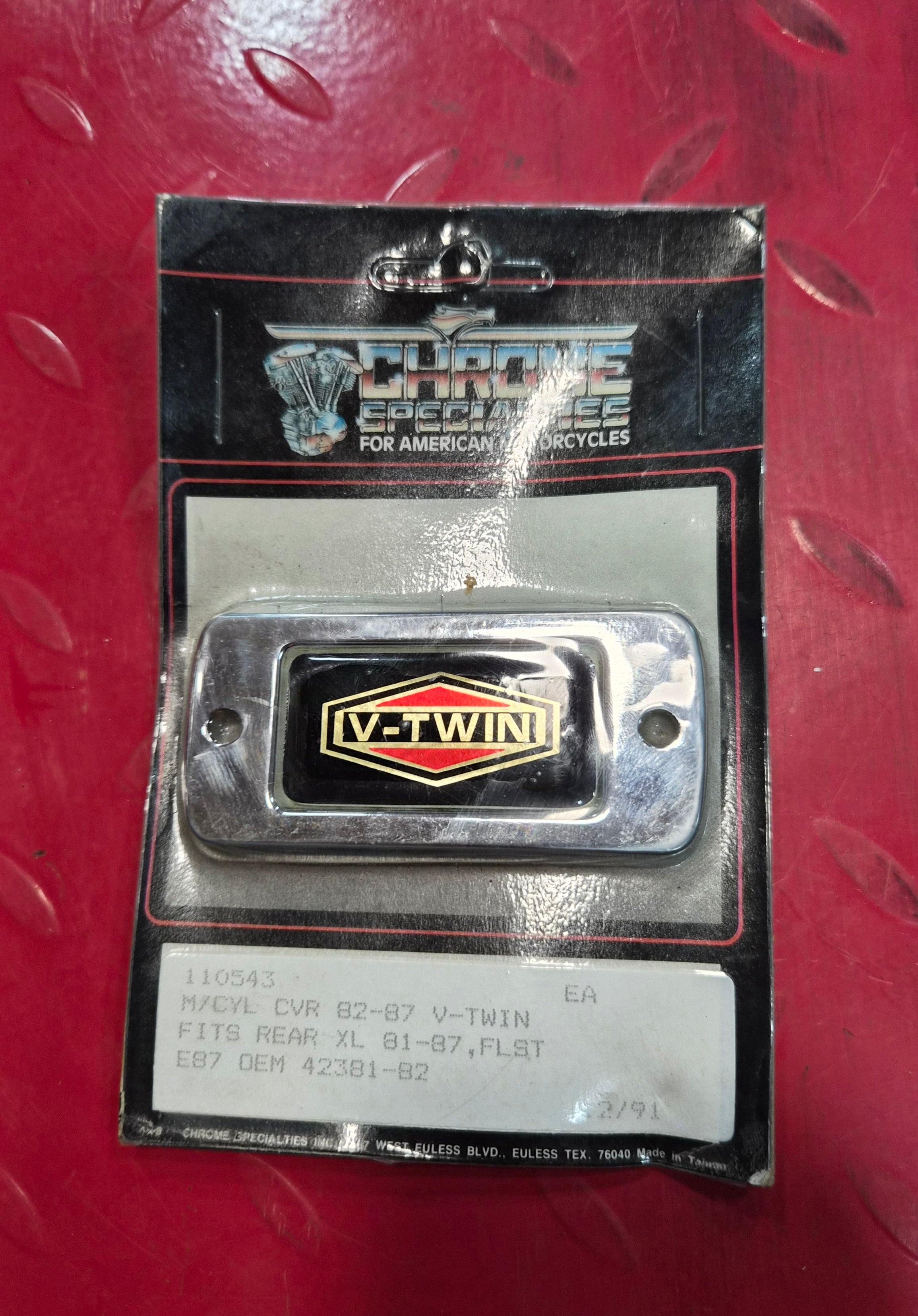 Harley Davidson Bremsbehälter Deckel rear NEW