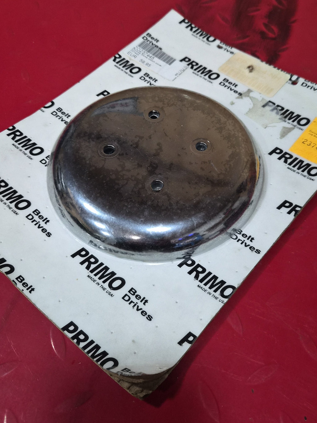 Harley Davidson Clutch Cover Chrom PRIMO Belt Drives
