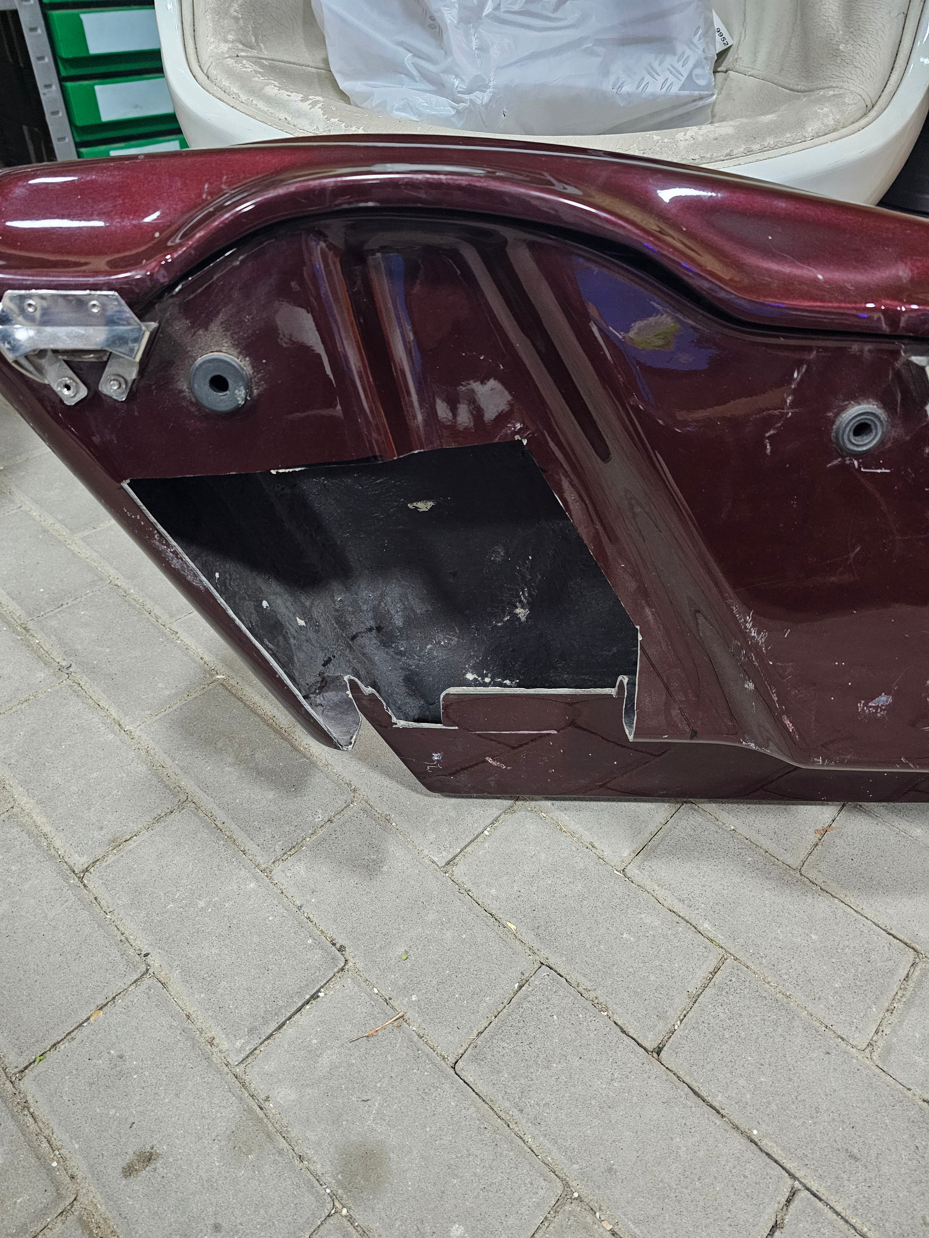 Harley Davidson Bagger Touring Lacksatz gebraucht EVO Red