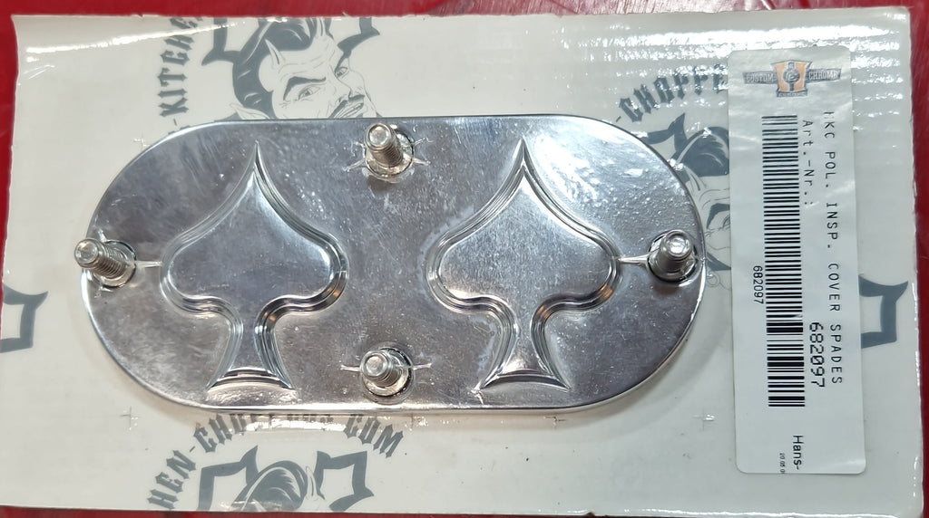 Harley HELLS KITCHEN Inspektionscover SPADES NEW