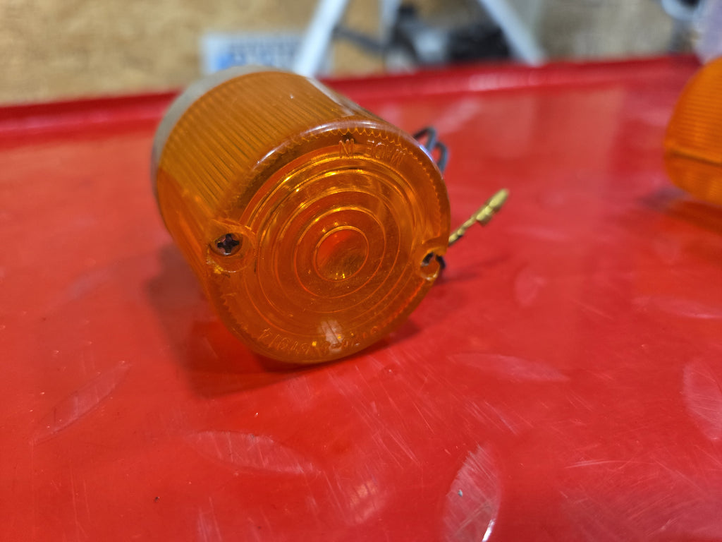 Harley Motorrad Oldtimer Oldschool Blinker ALU