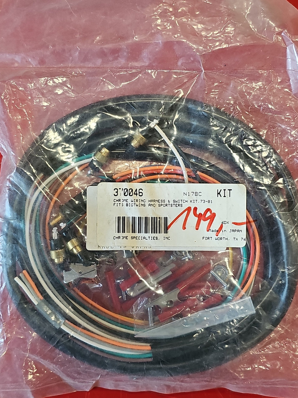 Harley Davidson Shovel / Sportster Switch& Wiring Kit NEW