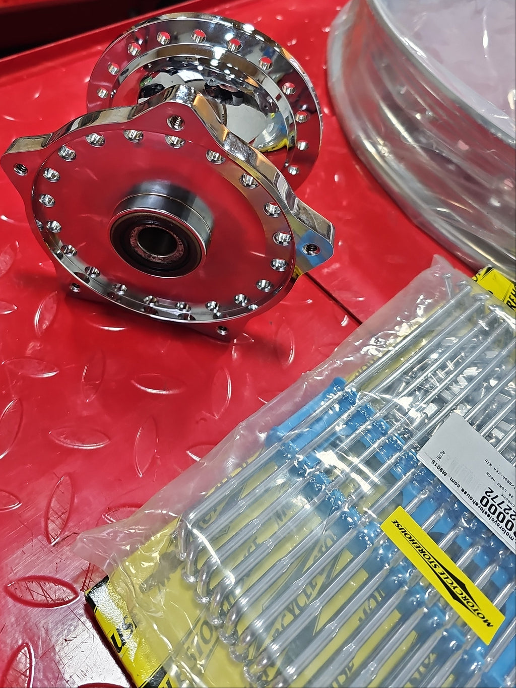 Harley Davidson Frontwheel Felge Kit 19" chrom NEW