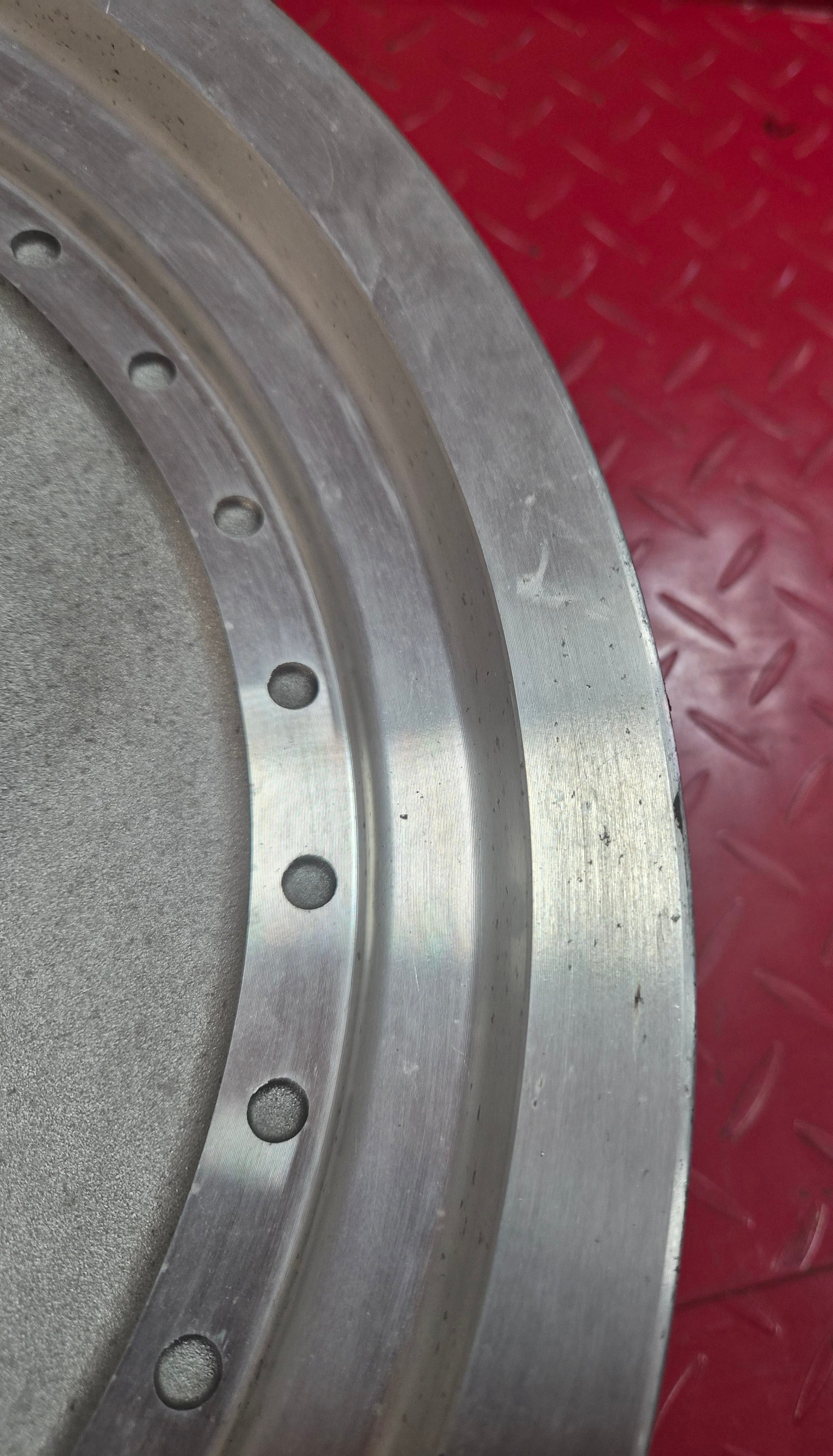Harley Davidson FATBOY Felge hinten Silber gebraucht