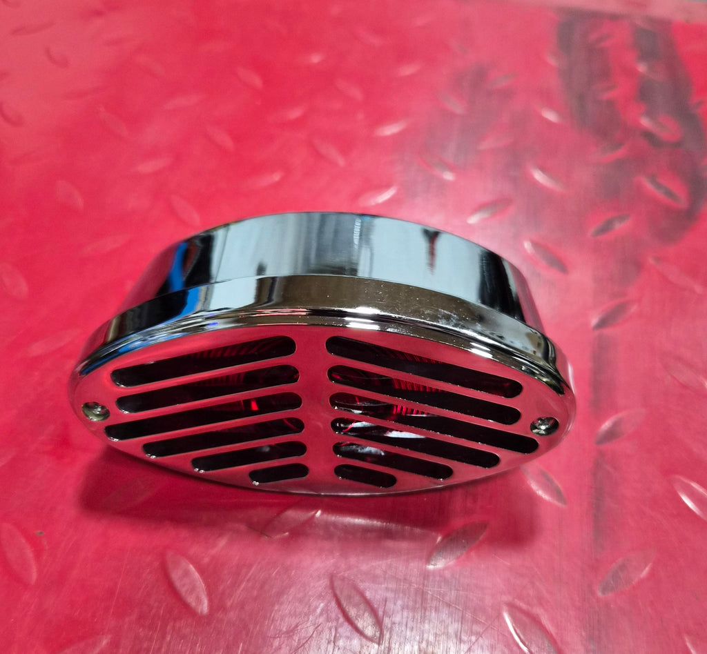 Harley Davidson Chopper Custombike Cateye Rücklicht mit Grill NEW