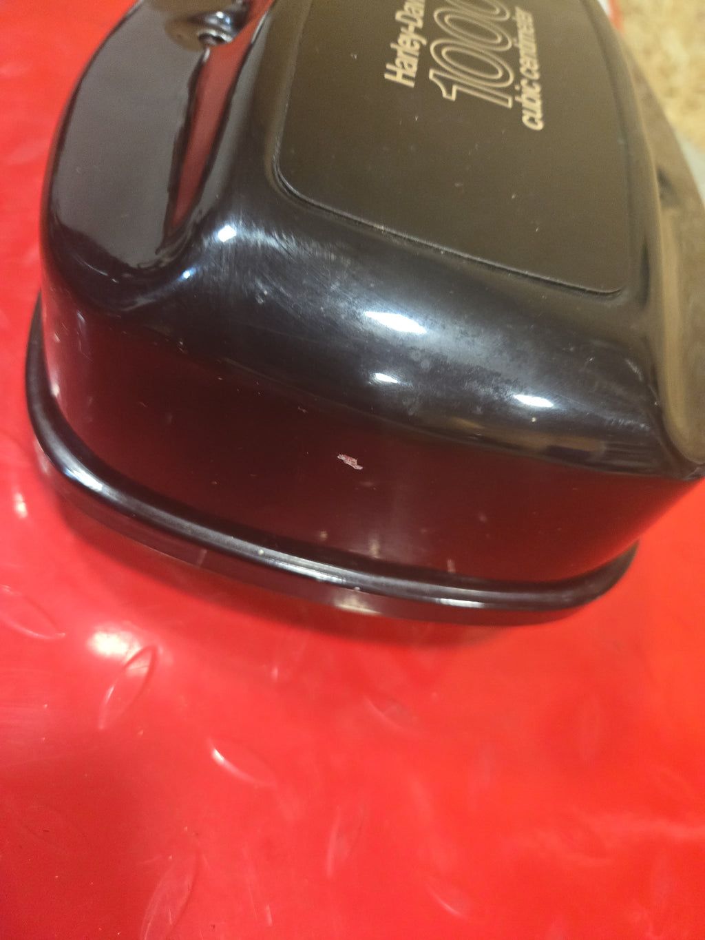 Harley Ironhead Luftfilterkasten schwarz gebraucht