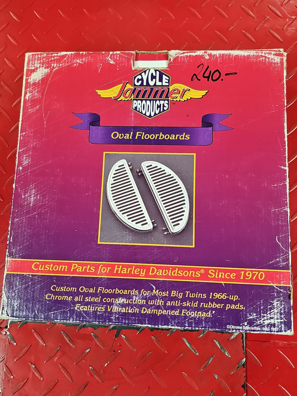 Harley Davidson JAMMER Trittbretter FL 66-84 NEW