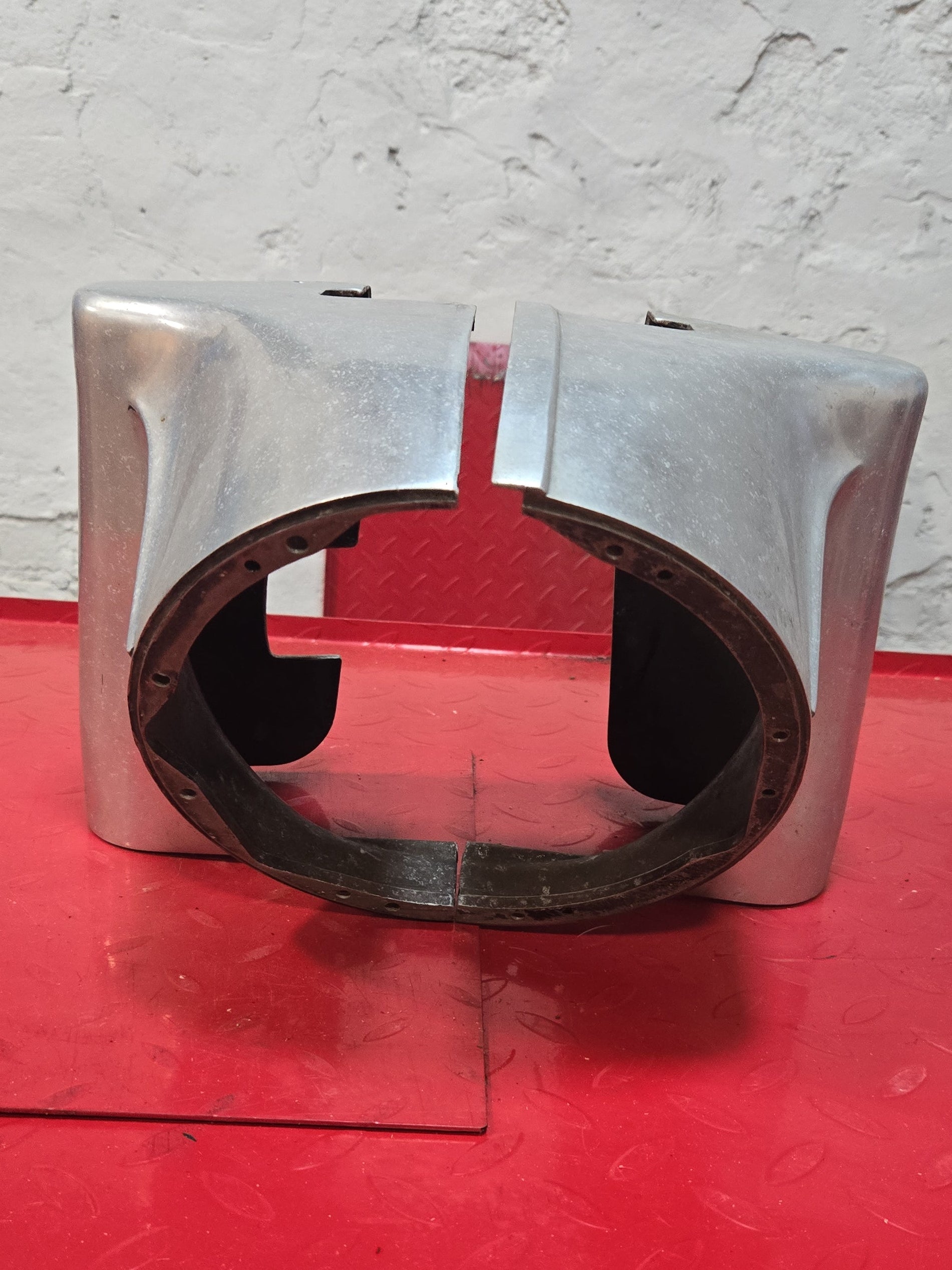 Harley Davidson Ochsenkopf Scheinwerferabdeckung Panhead Shovel