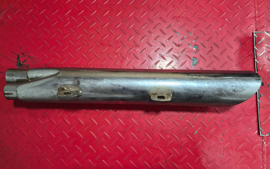 Harley Davidson Shovel 2in1 Auspuffanlage chrom gebraucht