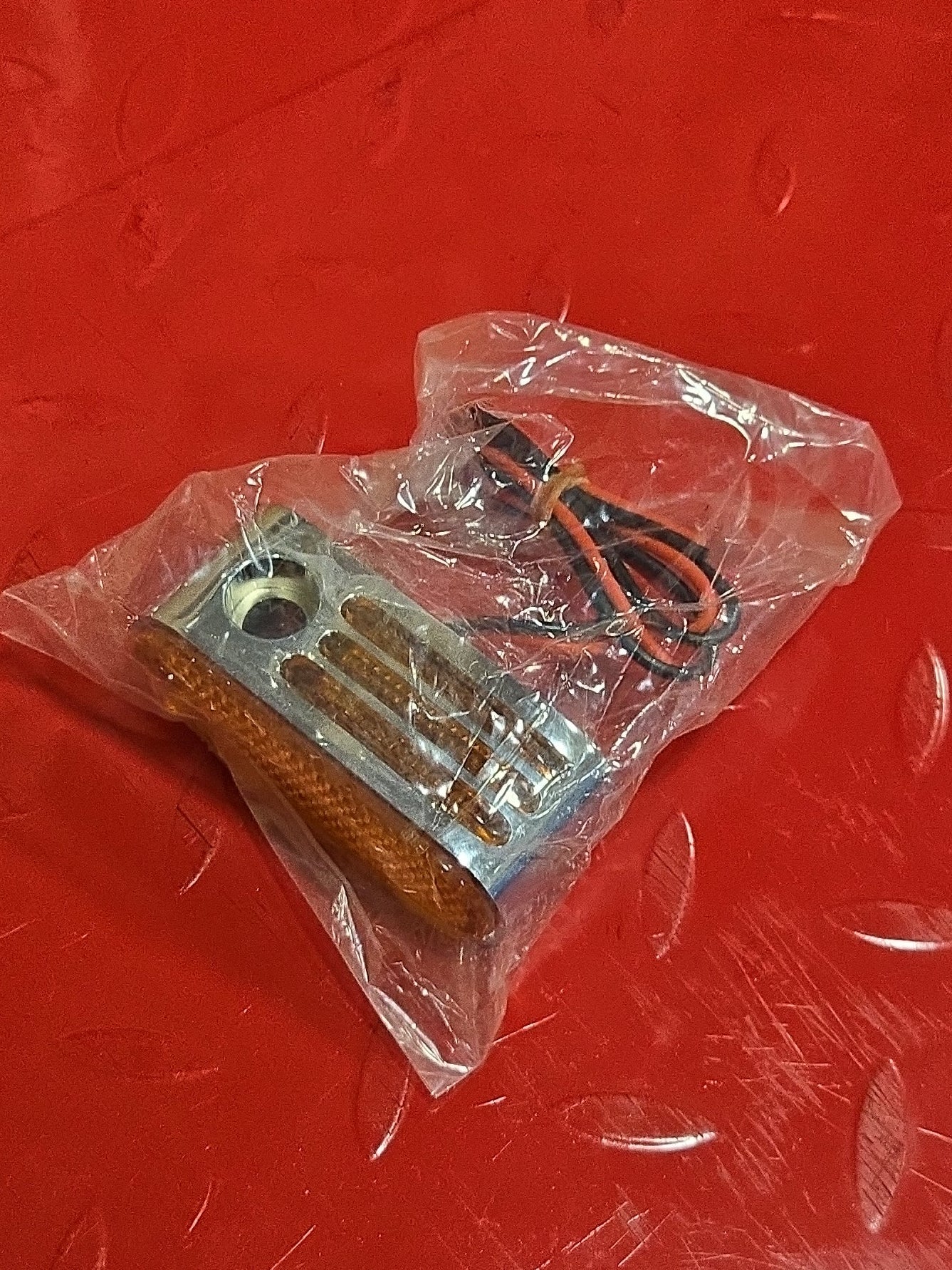 Harley Chopper Custombike Sidemarker Begrenzungsleuchte chrom