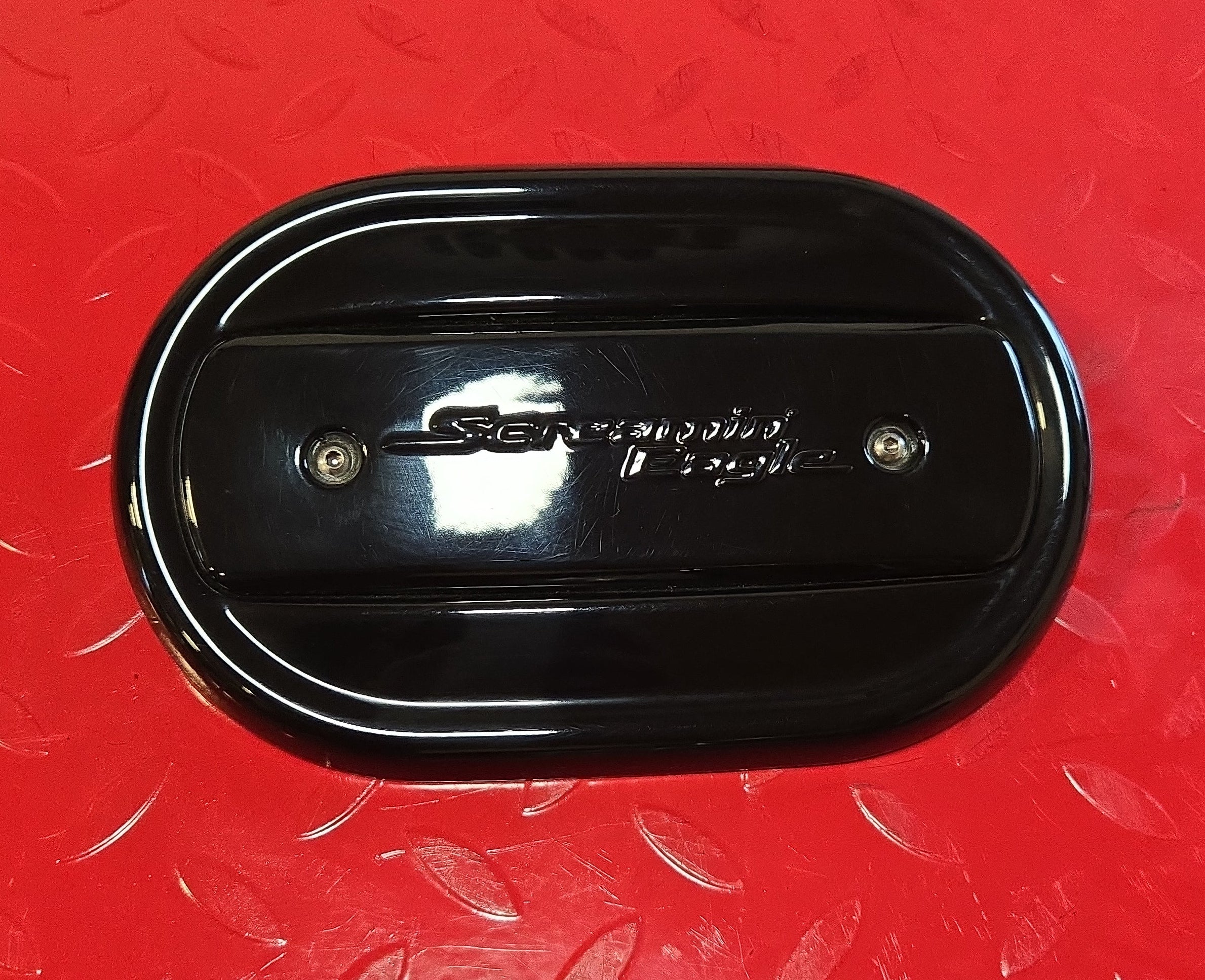Harley Davidson Luftfilter Cover schwarz gebraucht