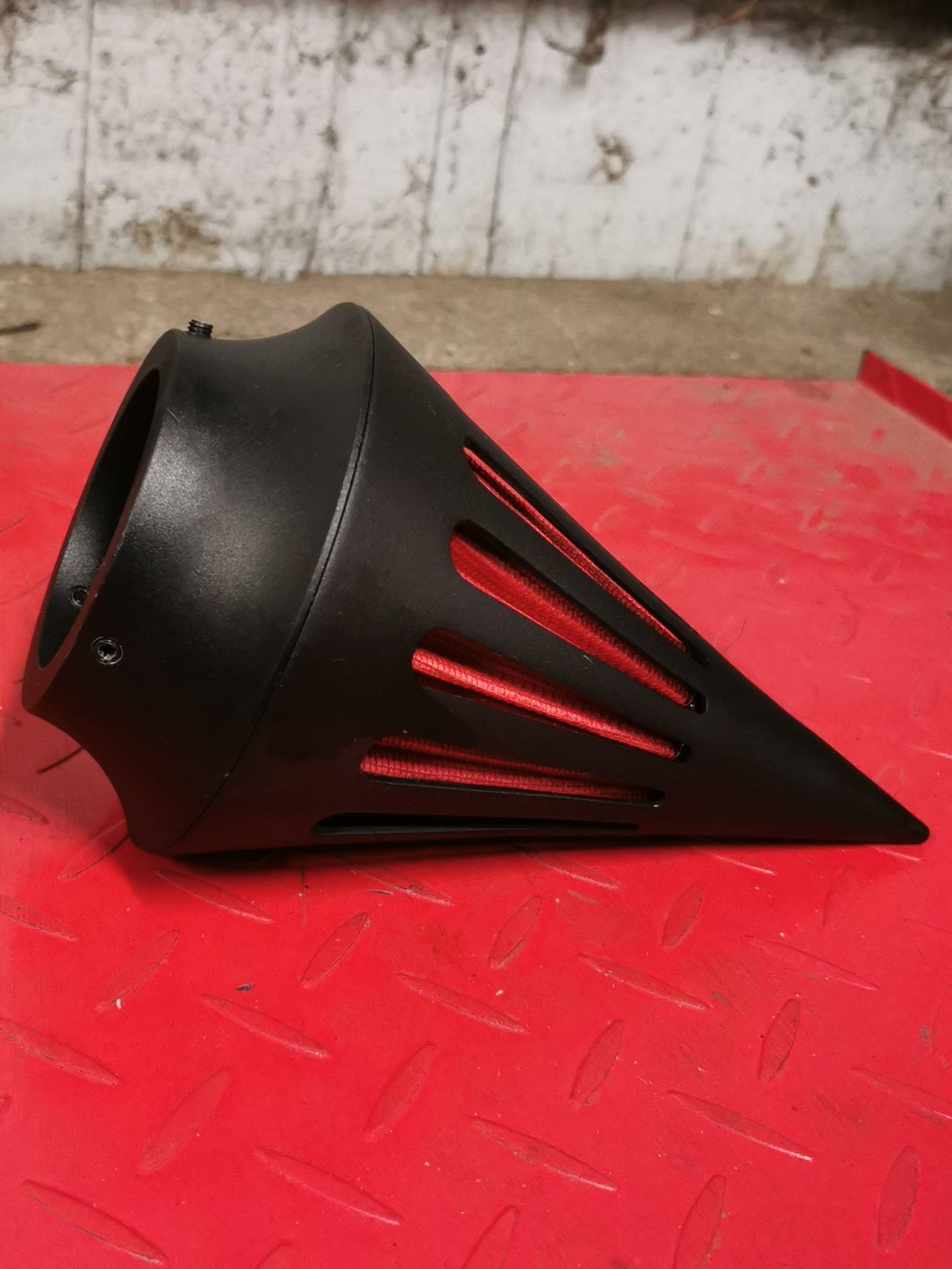 Harley Chopper Custombike Luftfilter schwarz NEW