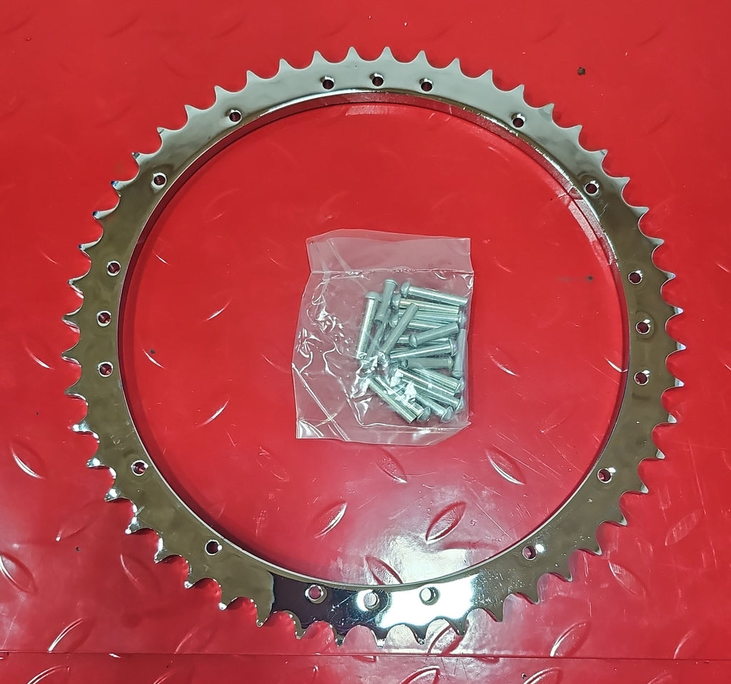 Harley Davidson Kettenblatt Trommelbremse chrom  NEW