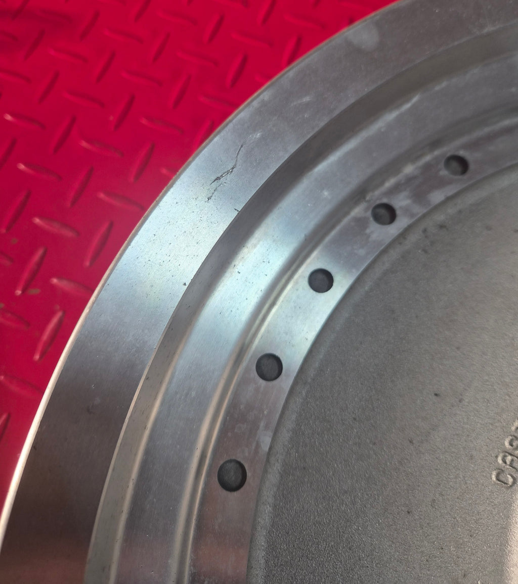 Harley Davidson FATBOY Felge vorne Silber gebraucht