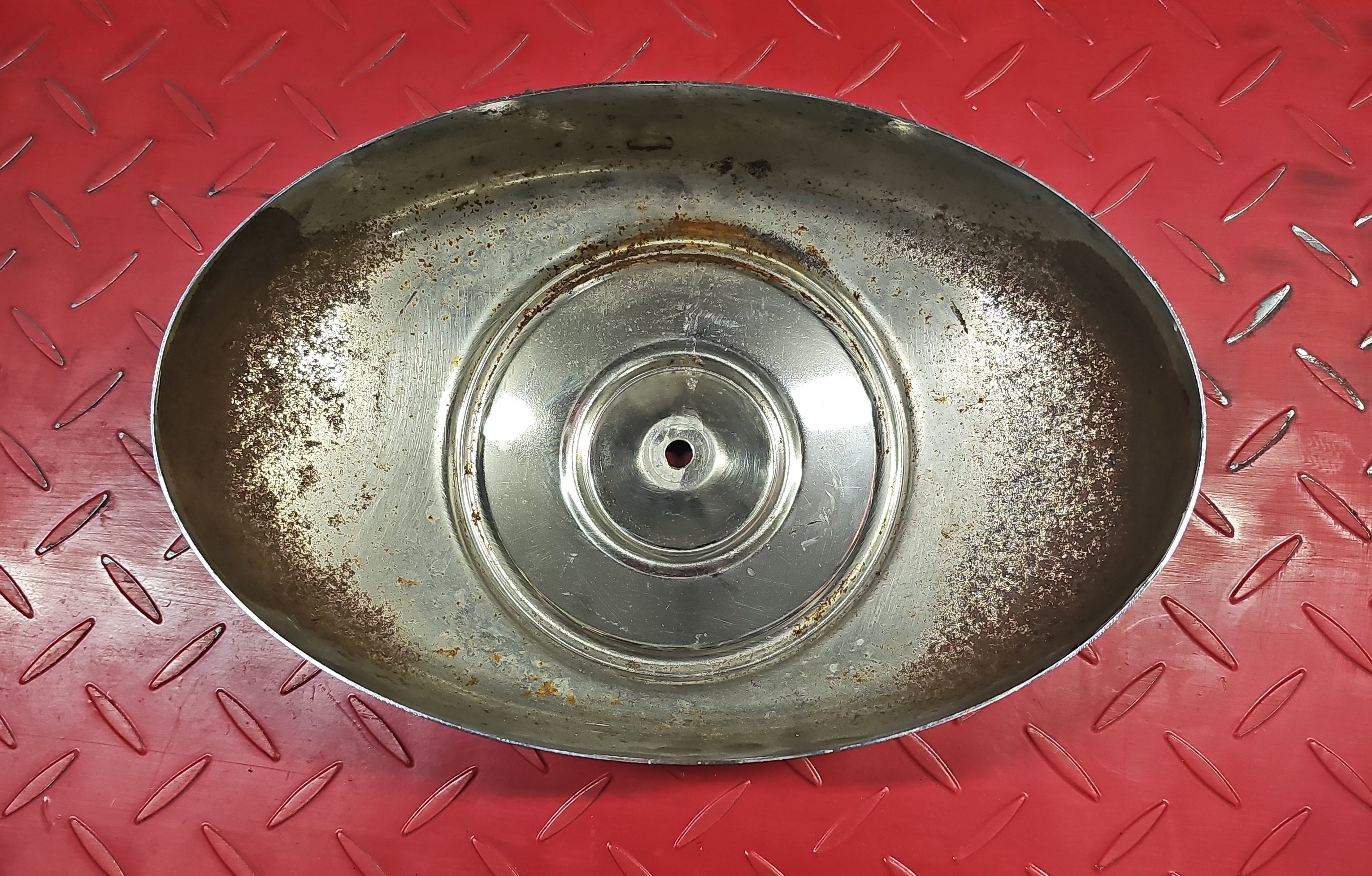 Harley Davidson LuftfilterDeckel chrom Sreamin Eagle gebraucht