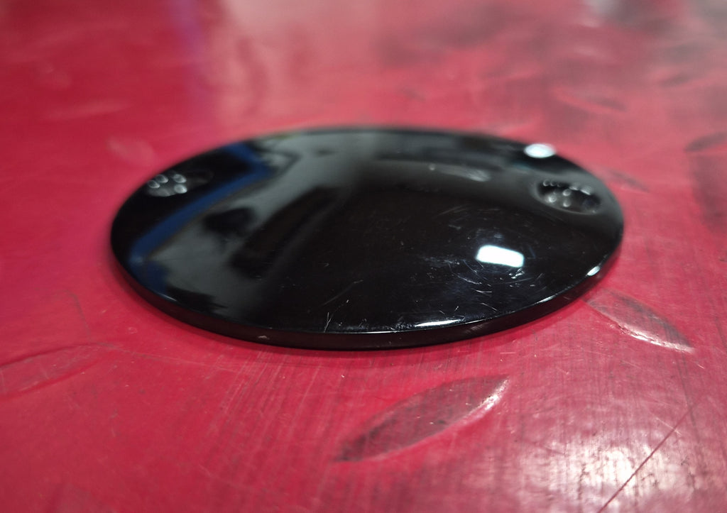 CUSTOM CHROME Pointcover schwarz für Harley gebraucht
