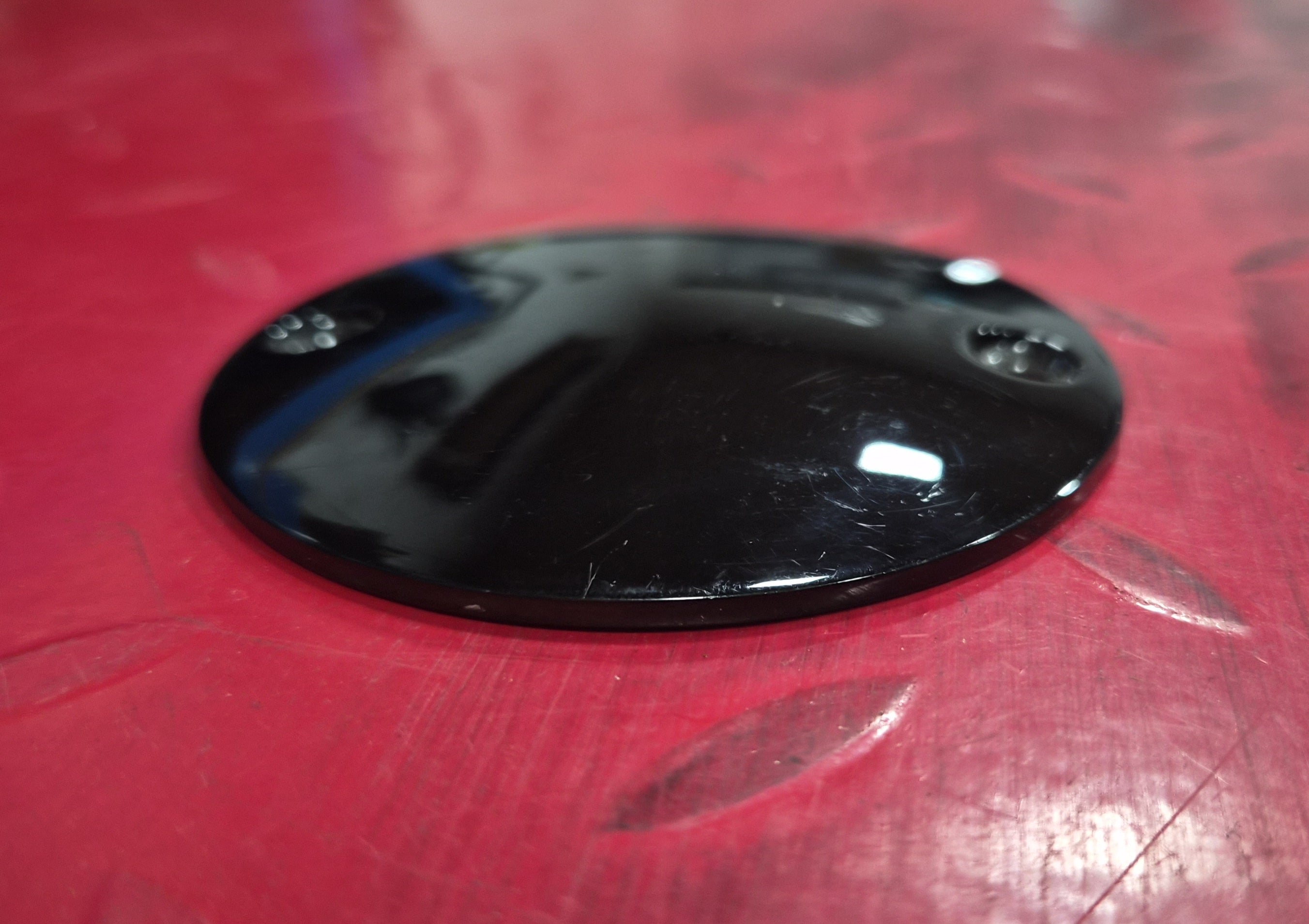 CUSTOM CHROME Pointcover schwarz für Harley gebraucht