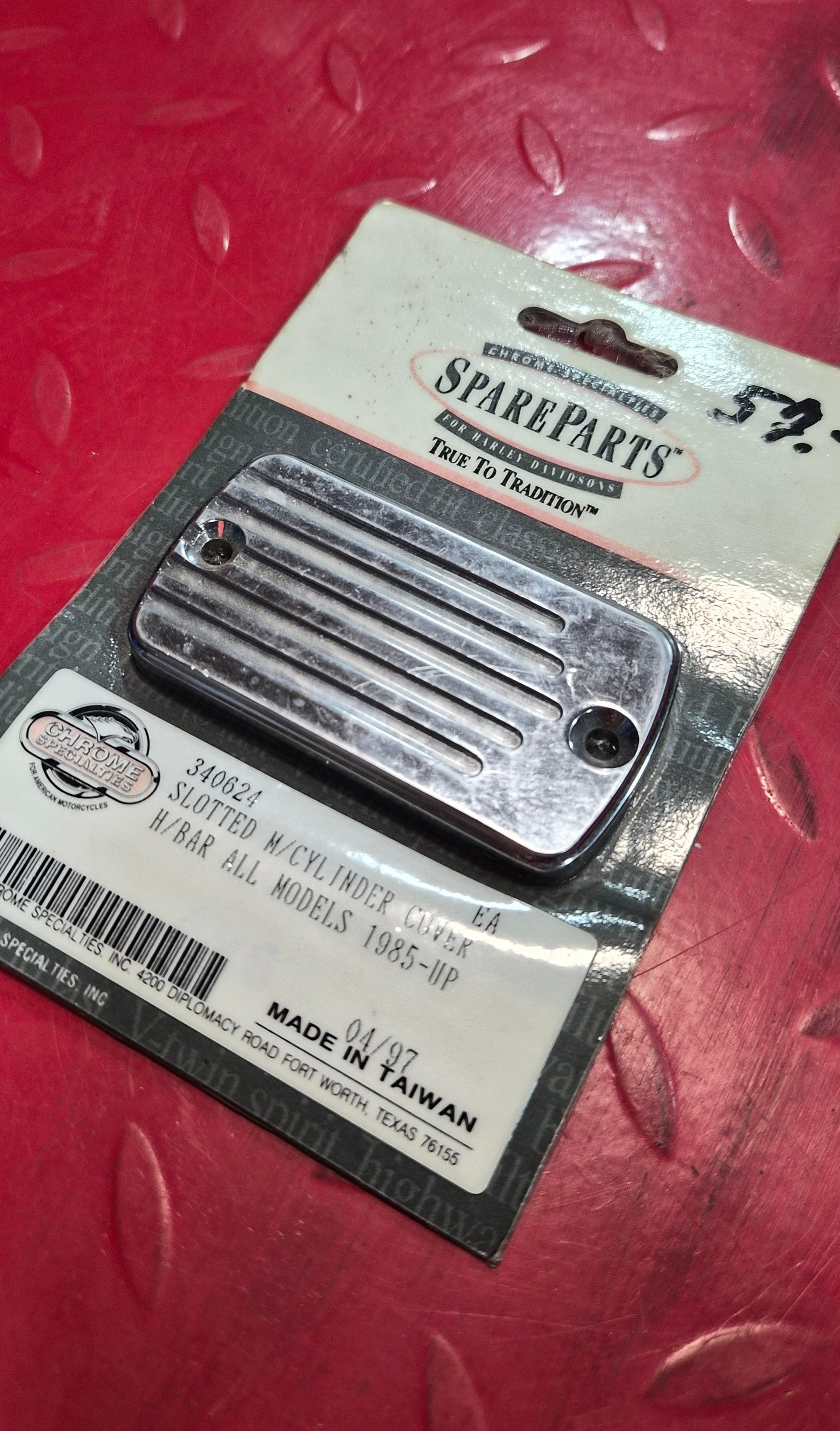 Harley Davidson Bremsbehälter Deckel front chrom NEW