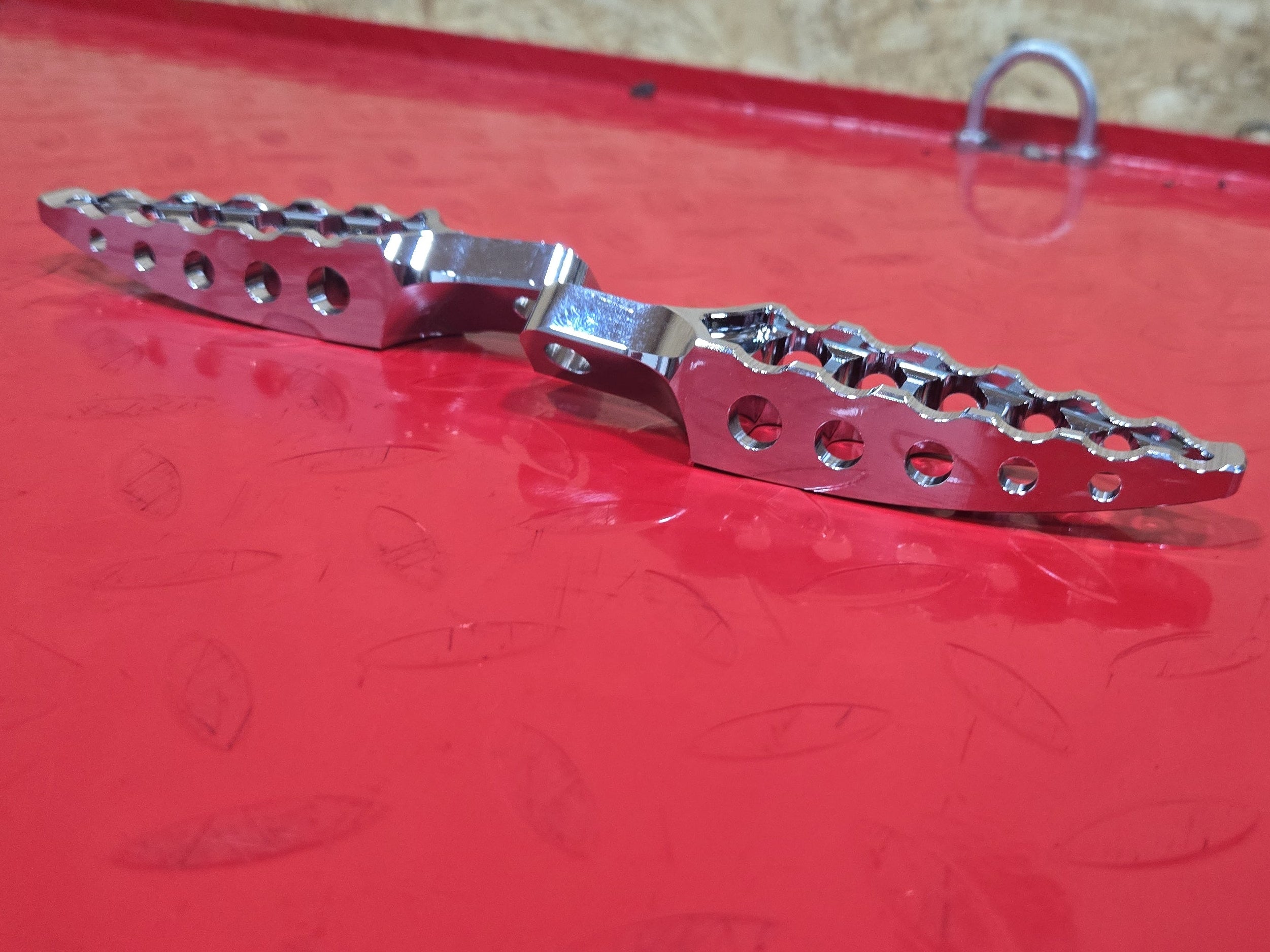 Harley Chopper Custombike Fussrasten chrom NEW