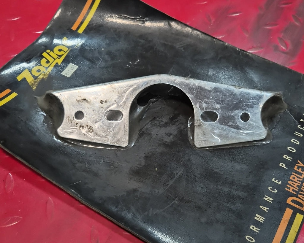 Harley FXR Motorhalter Abdeckung vorne chrom NEW