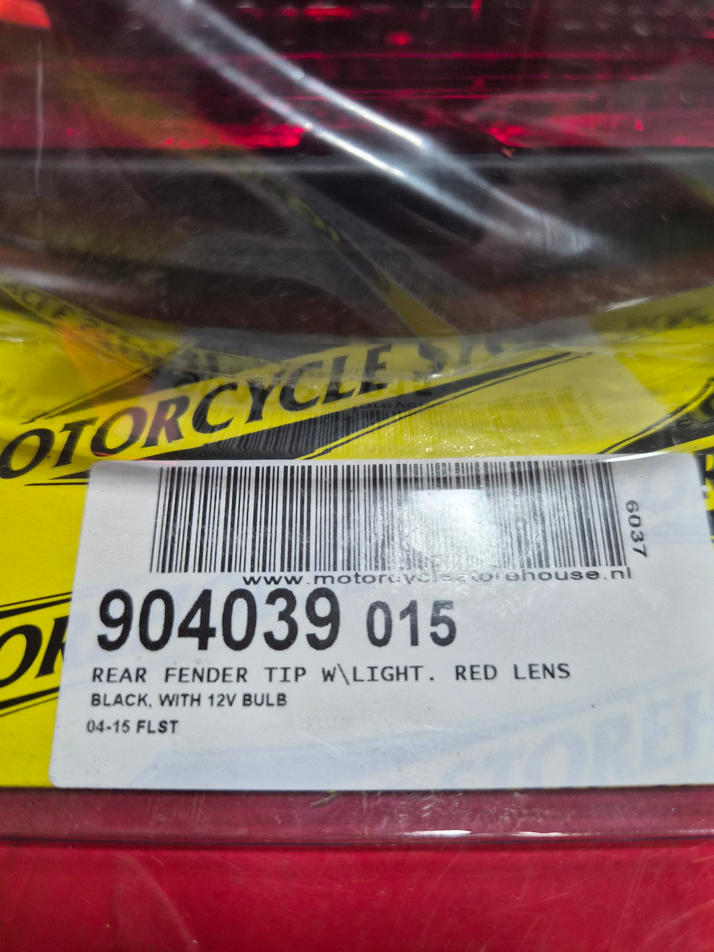 Harley Davidson Rear Fender Tip schwarz NEW