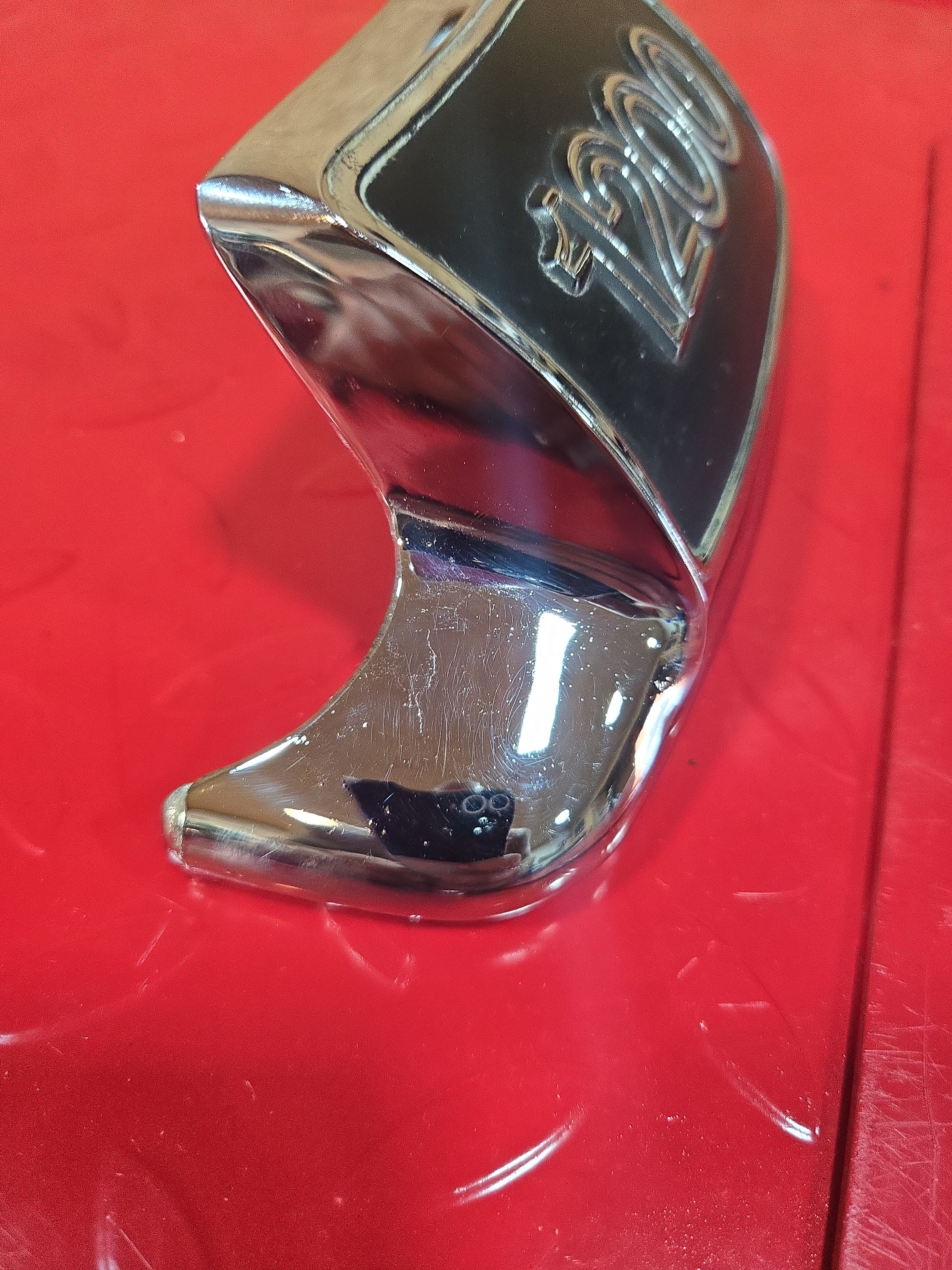 Harley Davidson Shovel Fender Tip Fender Endkappe chrom