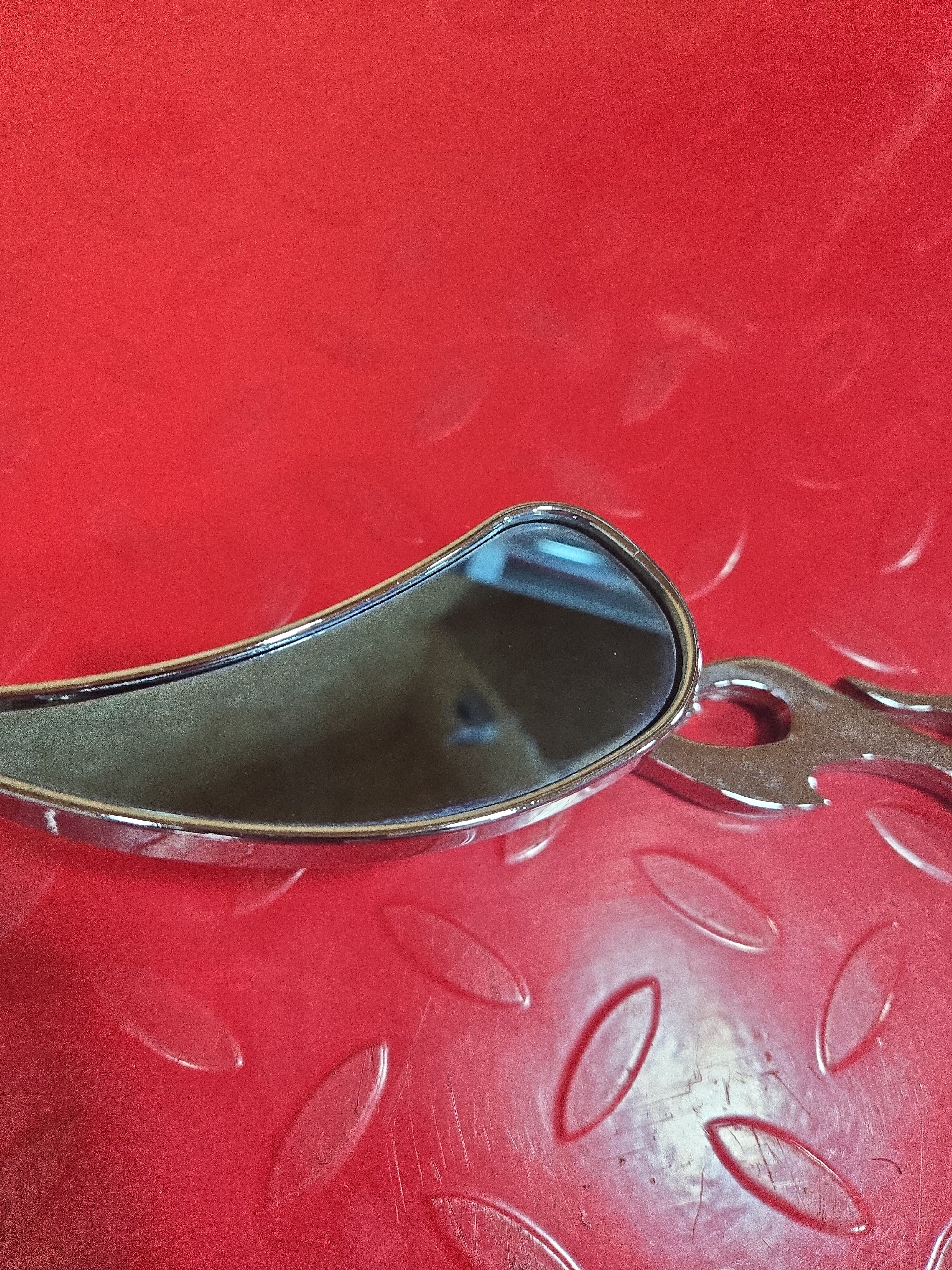 Harley Chopper Custombike Spiegel chrom Flames gebraucht