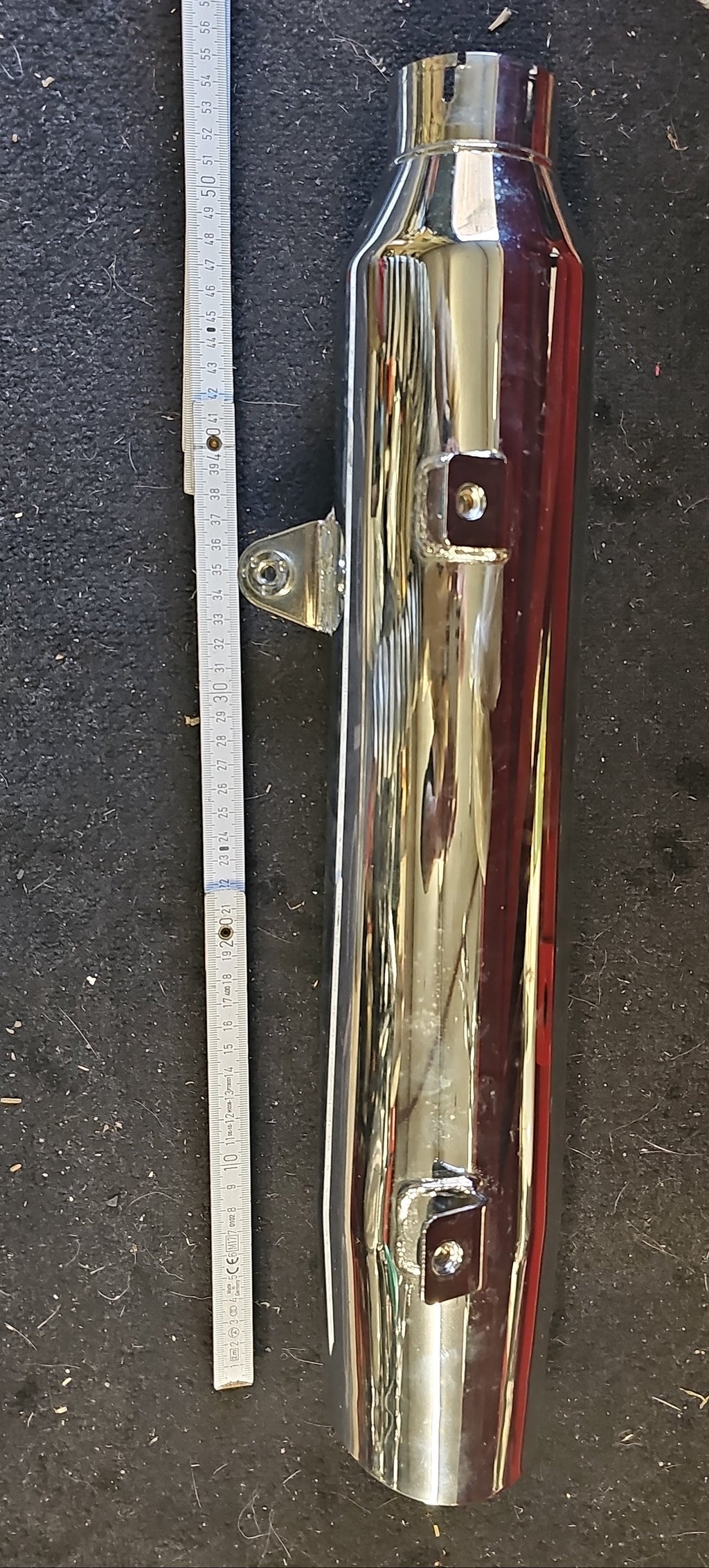 Harley Davidson V Rod Endschalldämpfer Muffler Auspuff chrom gebraucht