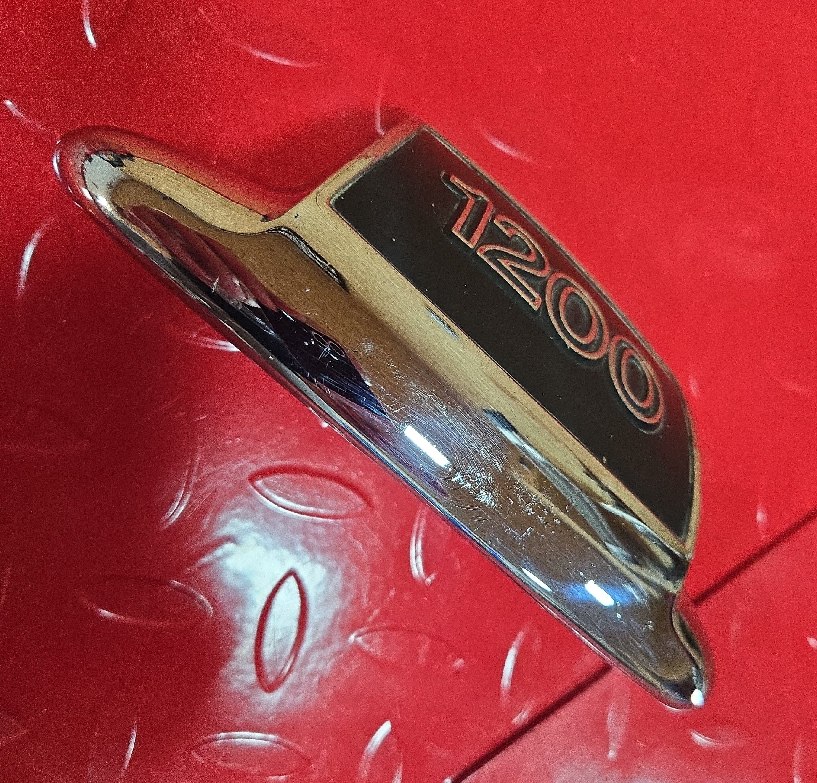 Harley Davidson Shovel Fender Tip Fender Endkappe chrom