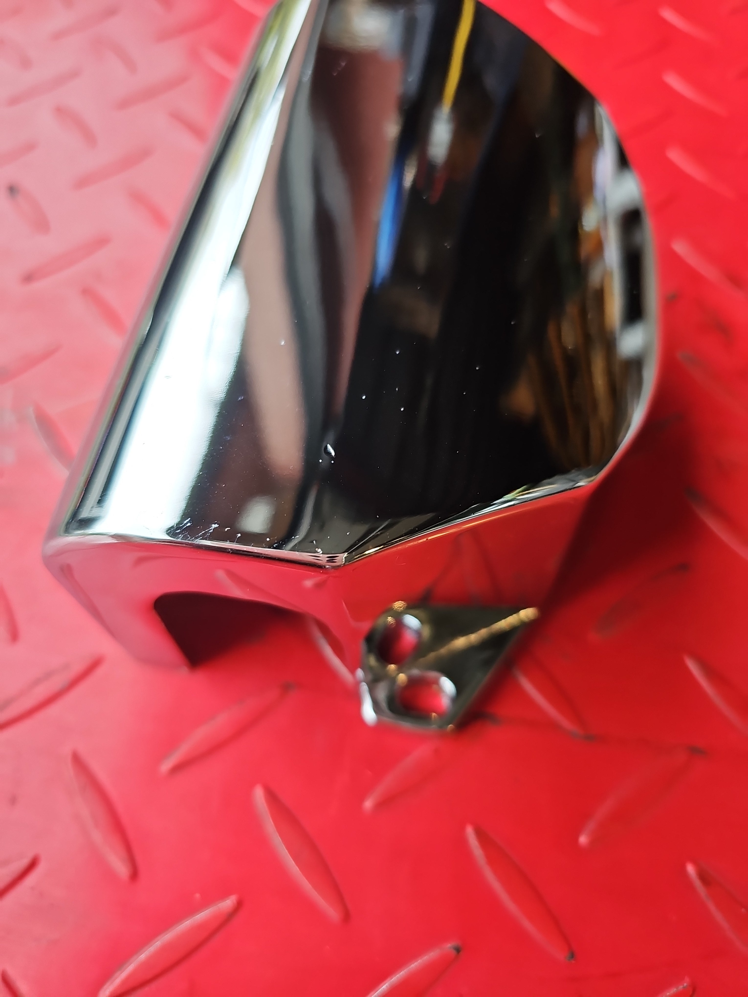 Harley Davidson Riser Gabel Cover chrom NEW