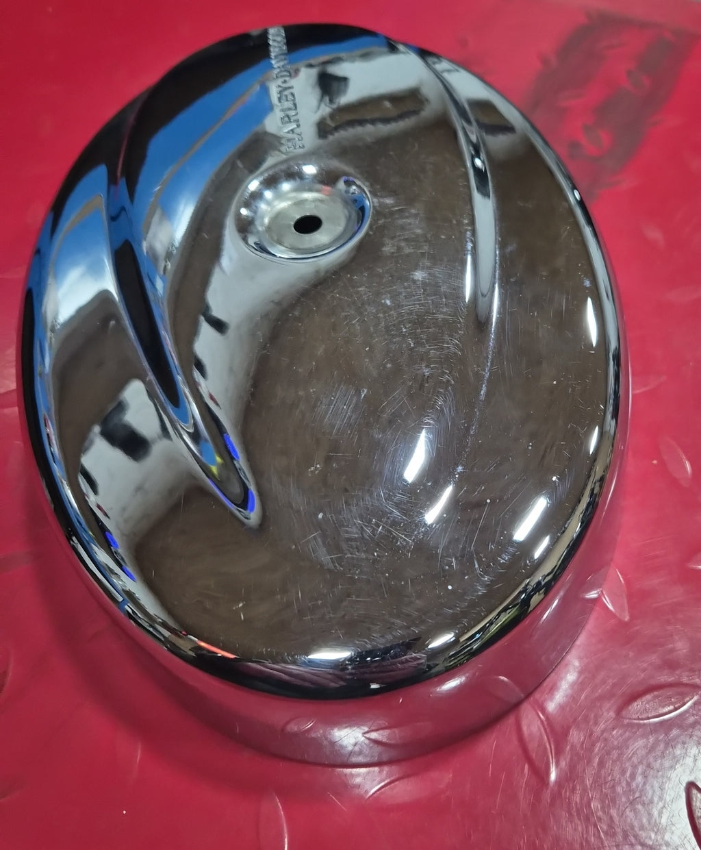 Harley Davidson Luftfilterdeckel chrom gebraucht