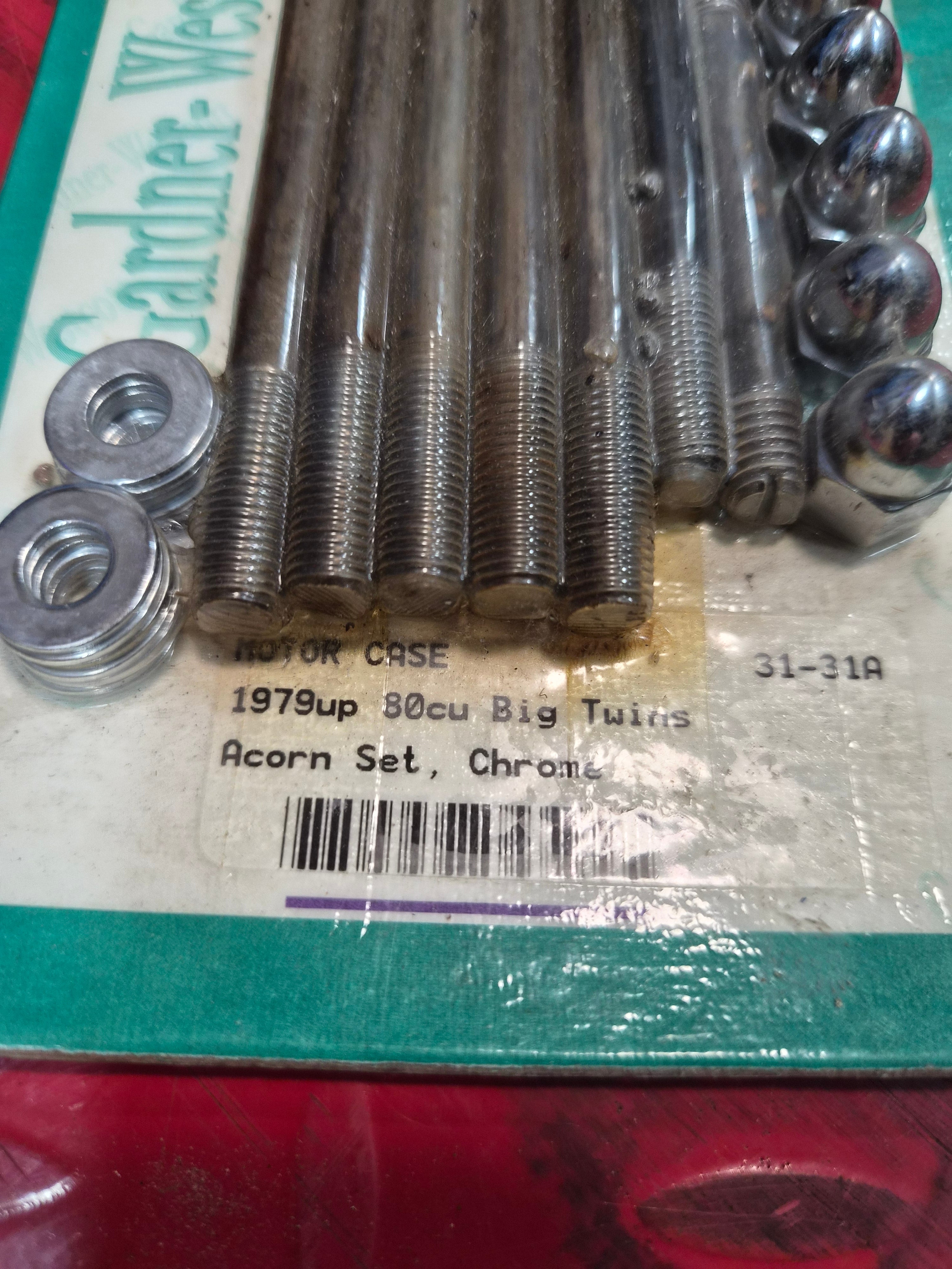 Harley Davidson Big Twin Motor Case Stehbolzen Satz NEW