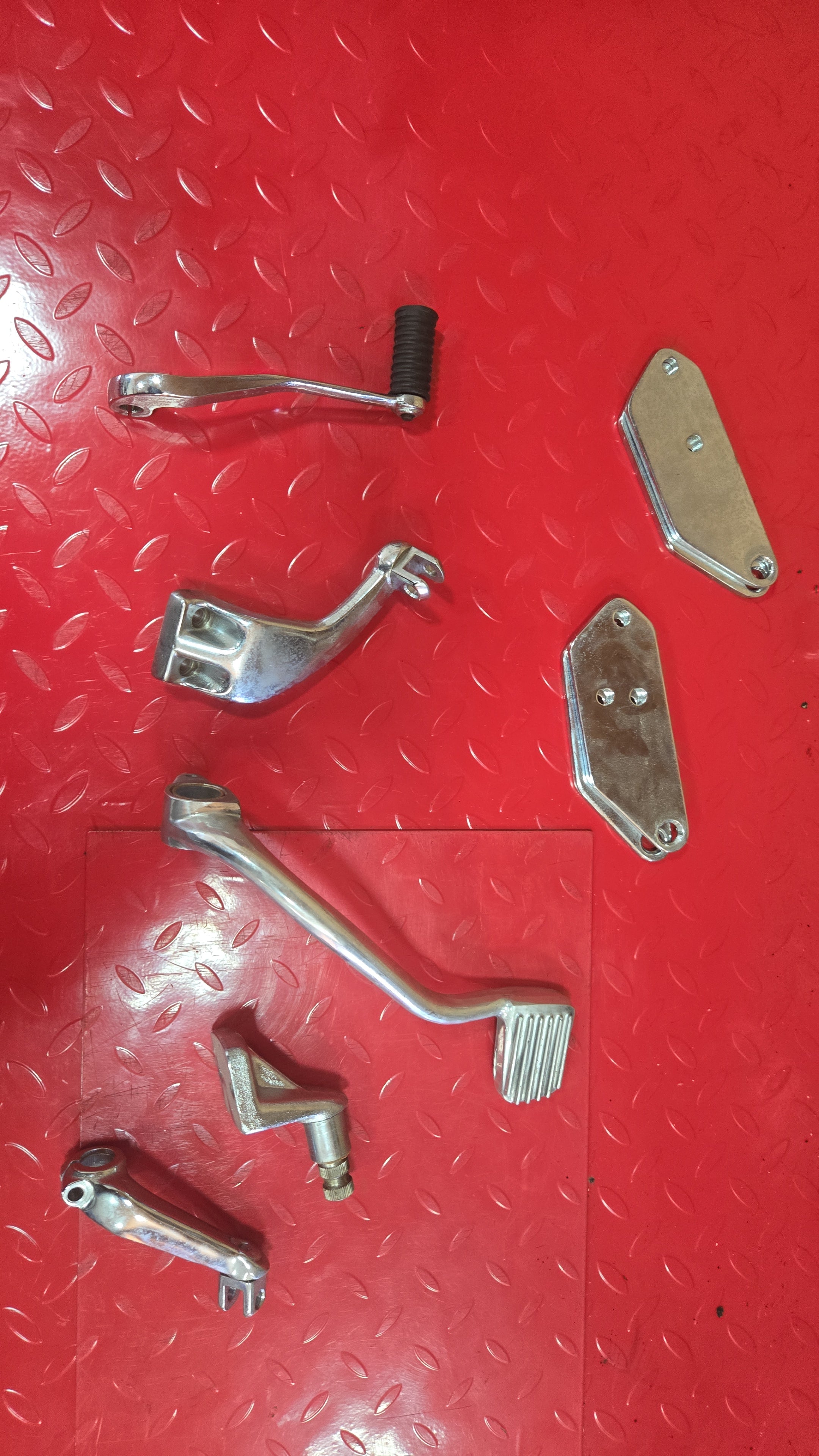 Harley Davidson FXR Mid Controls Fussrastenanlage gebraucht