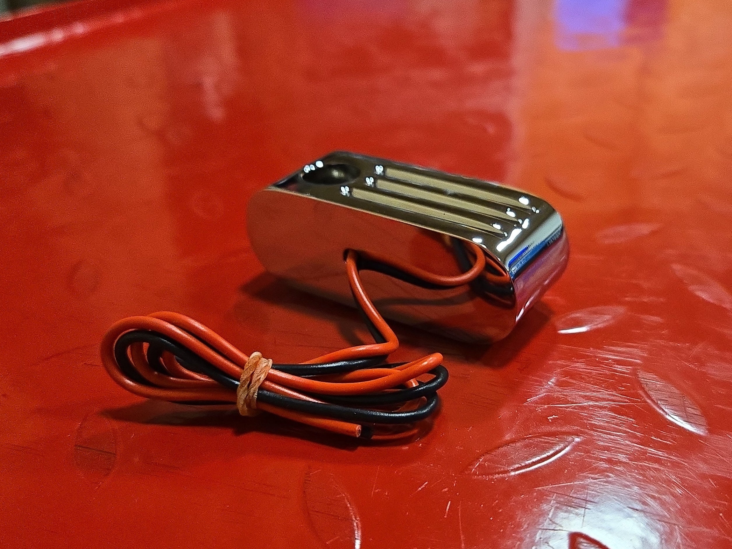 Harley Chopper Custombike Sidemarker Begrenzungsleuchte chrom