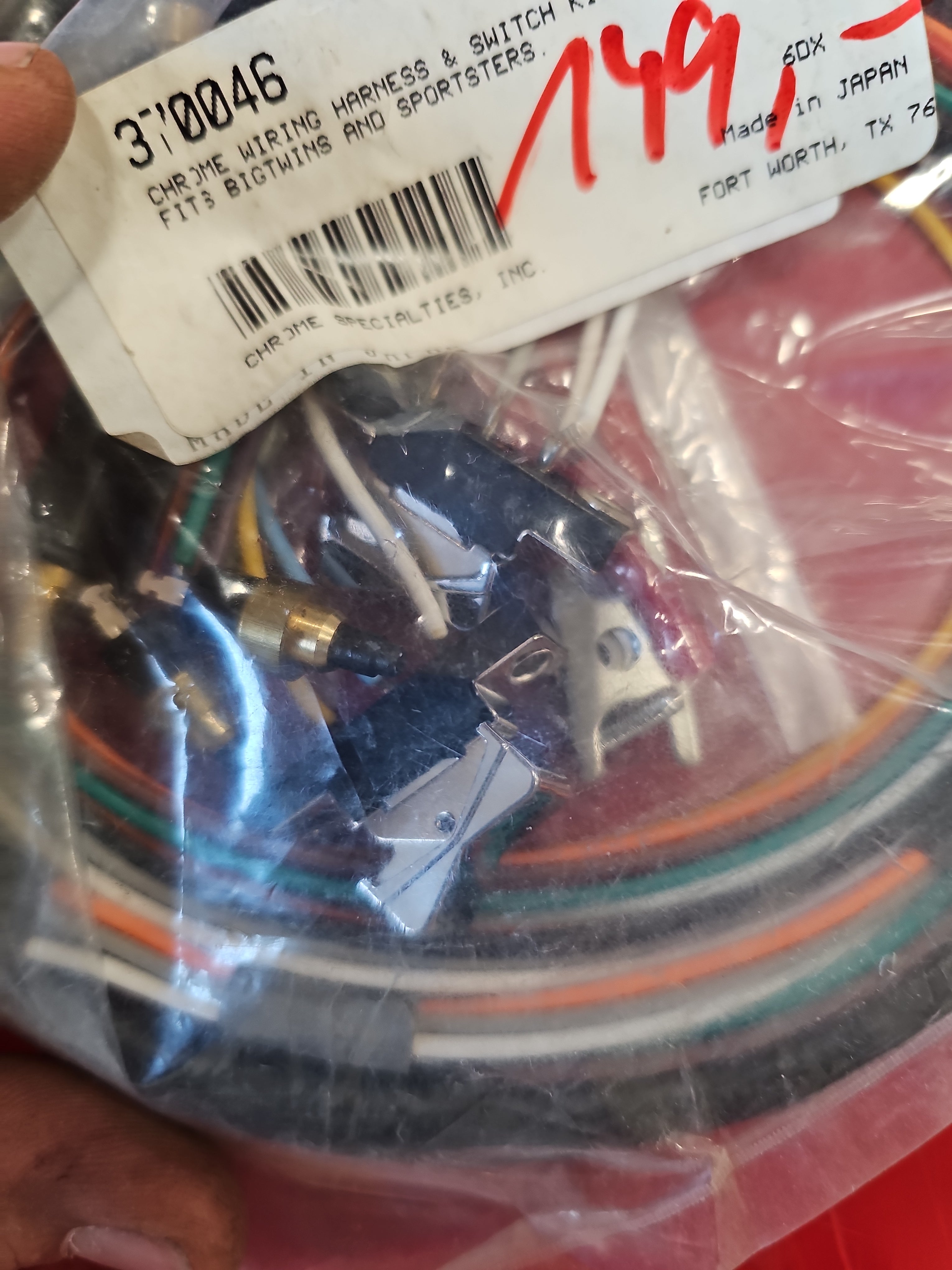 Harley Davidson Shovel / Sportster Switch& Wiring Kit NEW