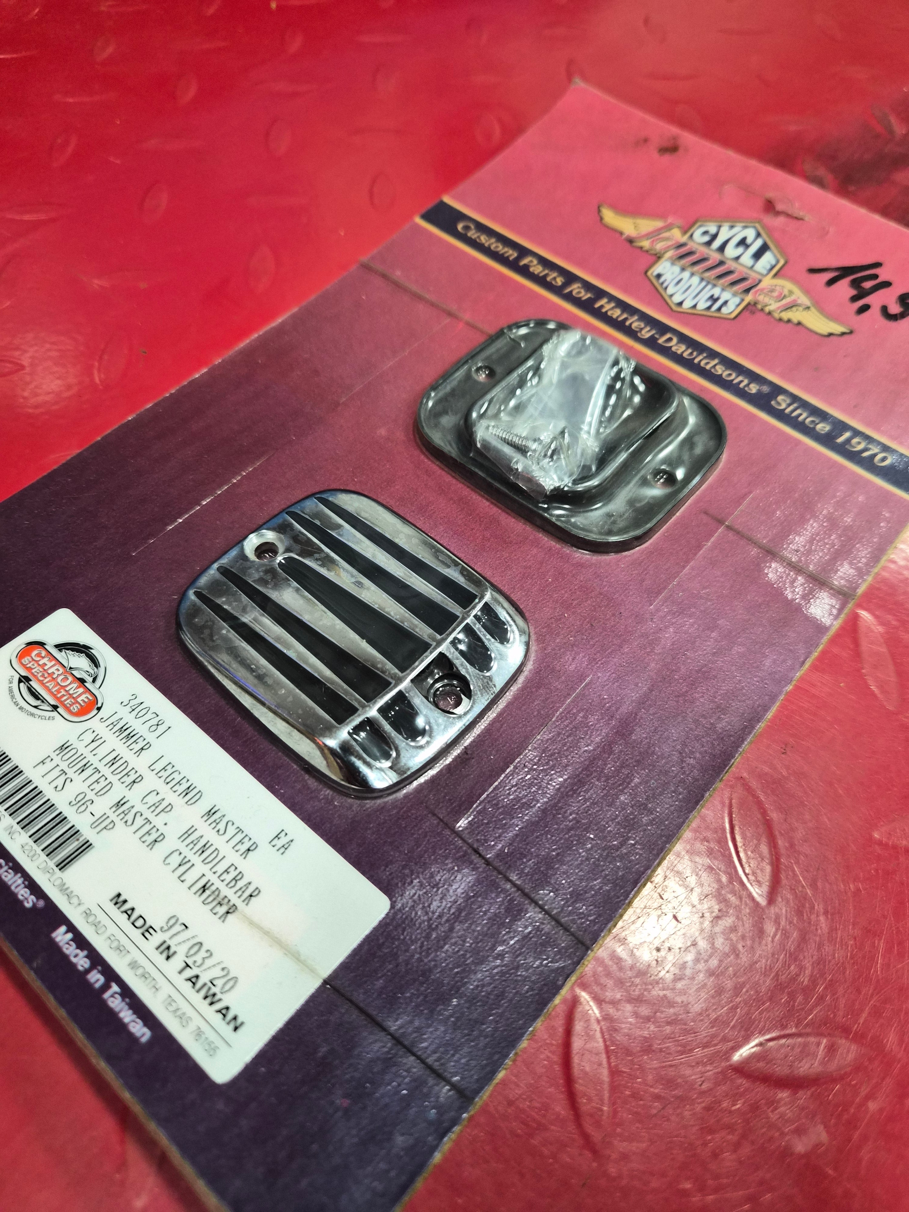 Harley Davidson JAMMER Bremsbehälter Deckel front NEW