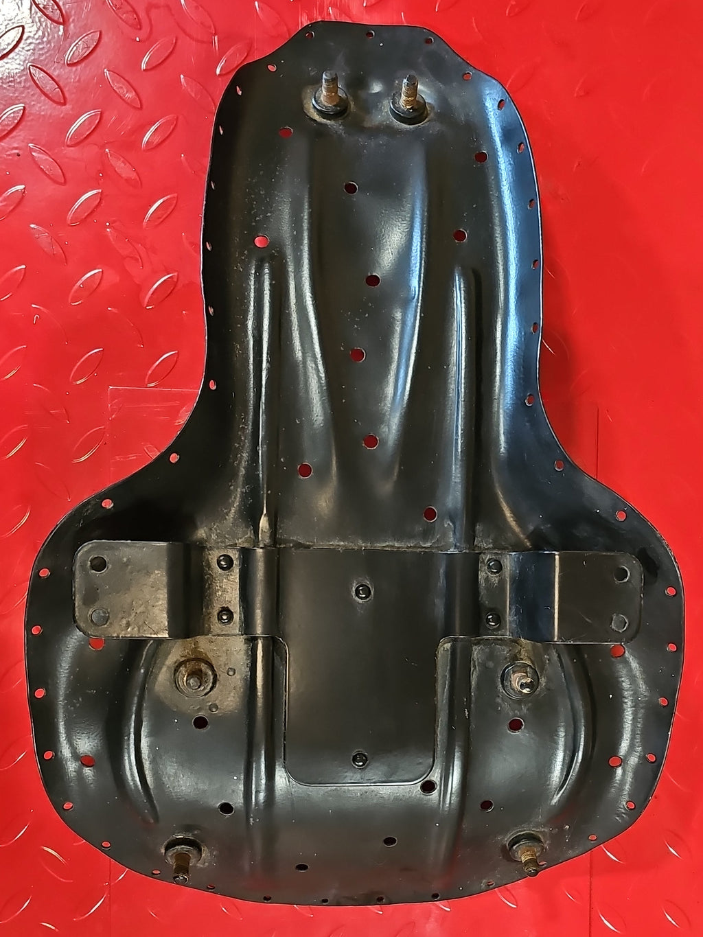 Harley Davidson Panhead Buddyseat Grundplatte
