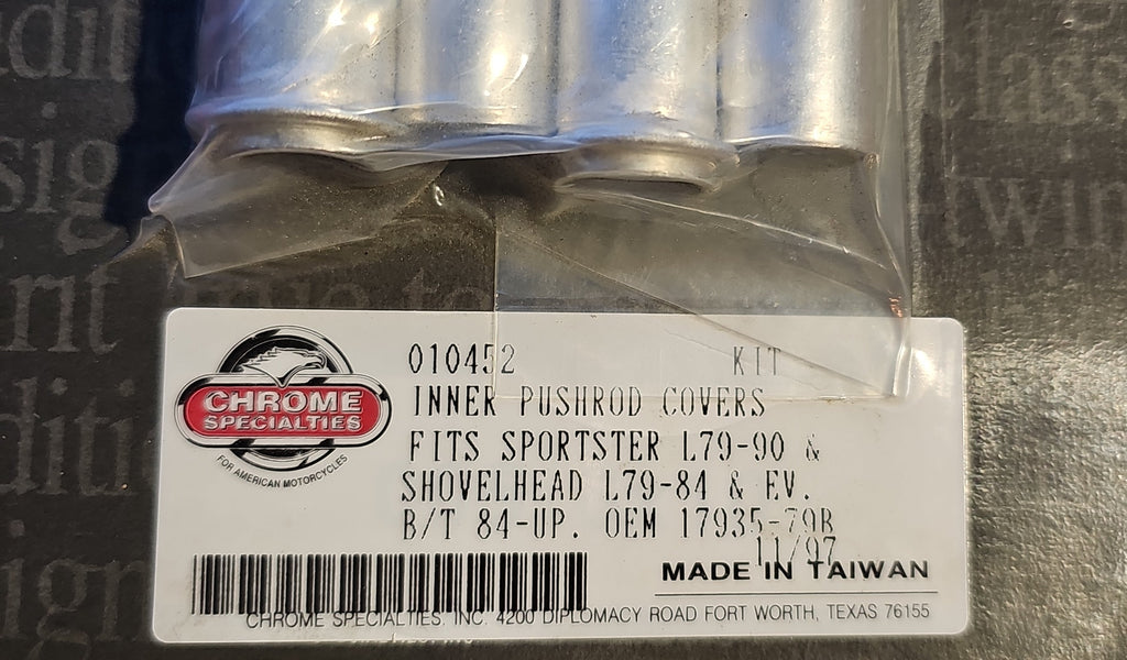 Harley Davidson Inner Pushrod Covers NEW
