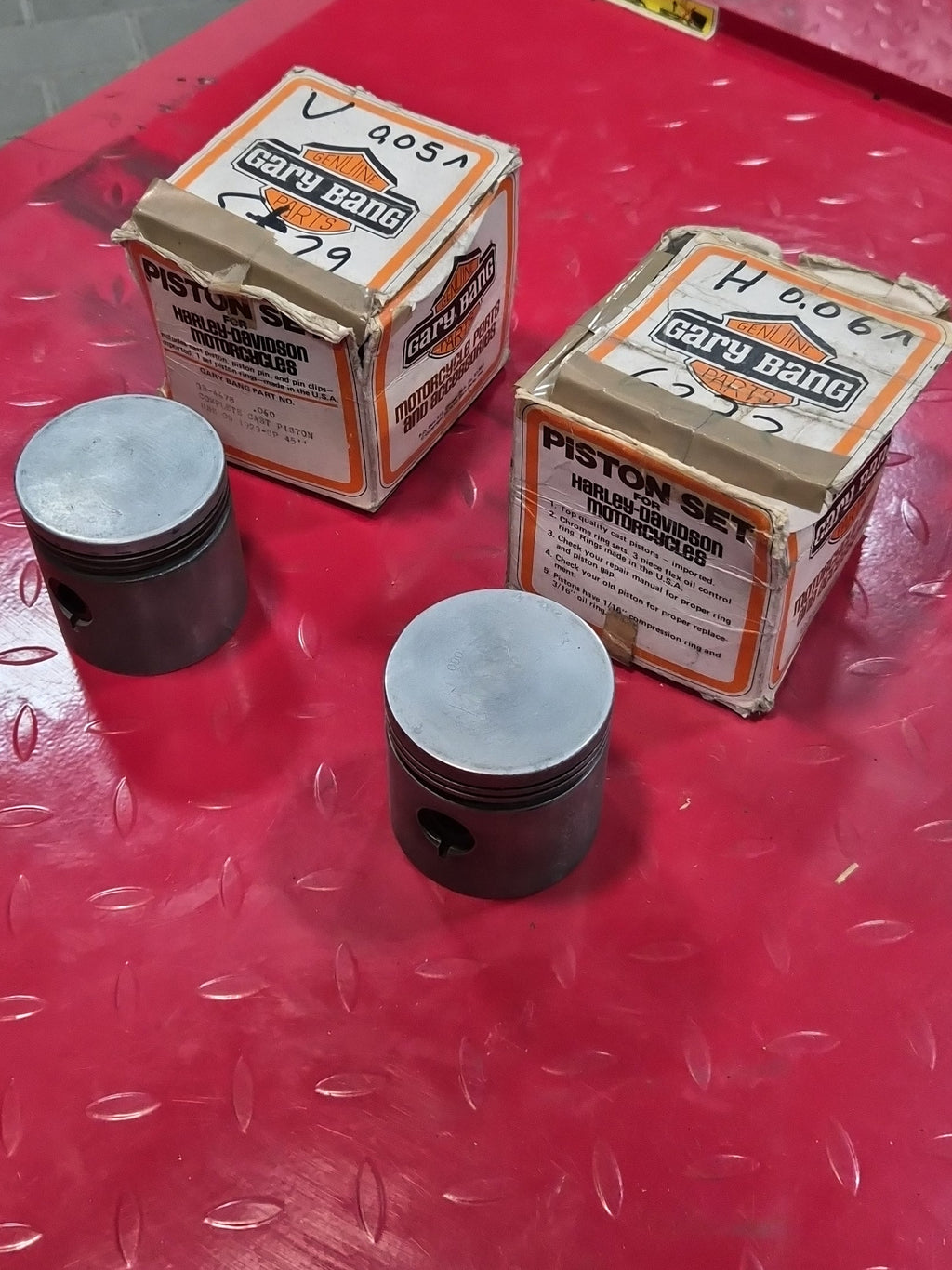 Harley Davidson Flathead Kolbensatz NEW