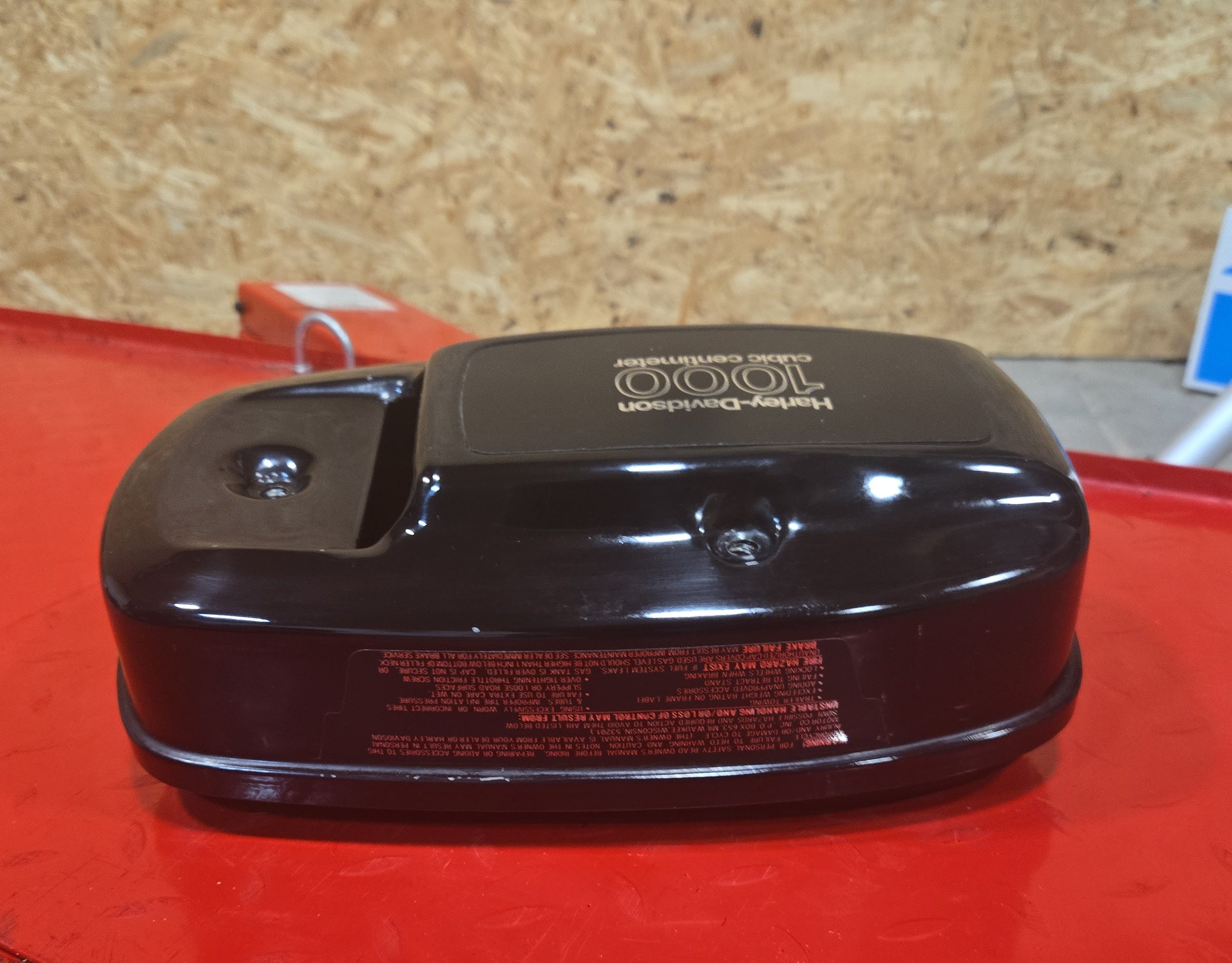Harley Ironhead Luftfilterkasten schwarz gebraucht