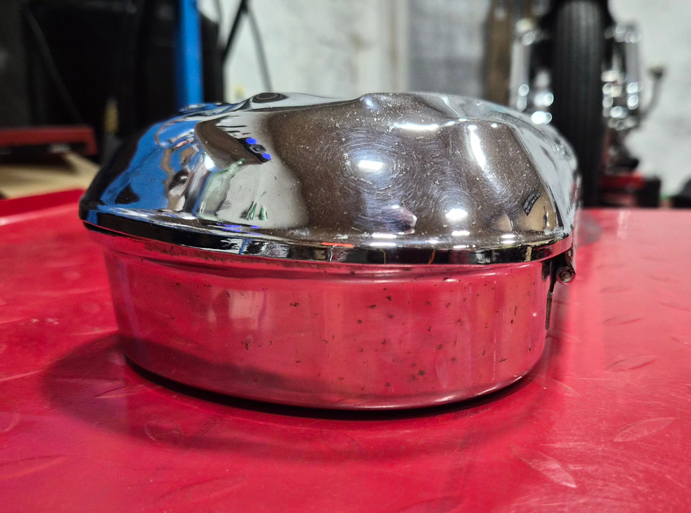 Harley Toolbox chrom gebraucht