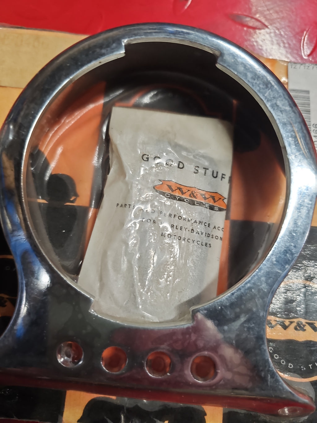 Harley Davidson Tachohalter chrom NEW