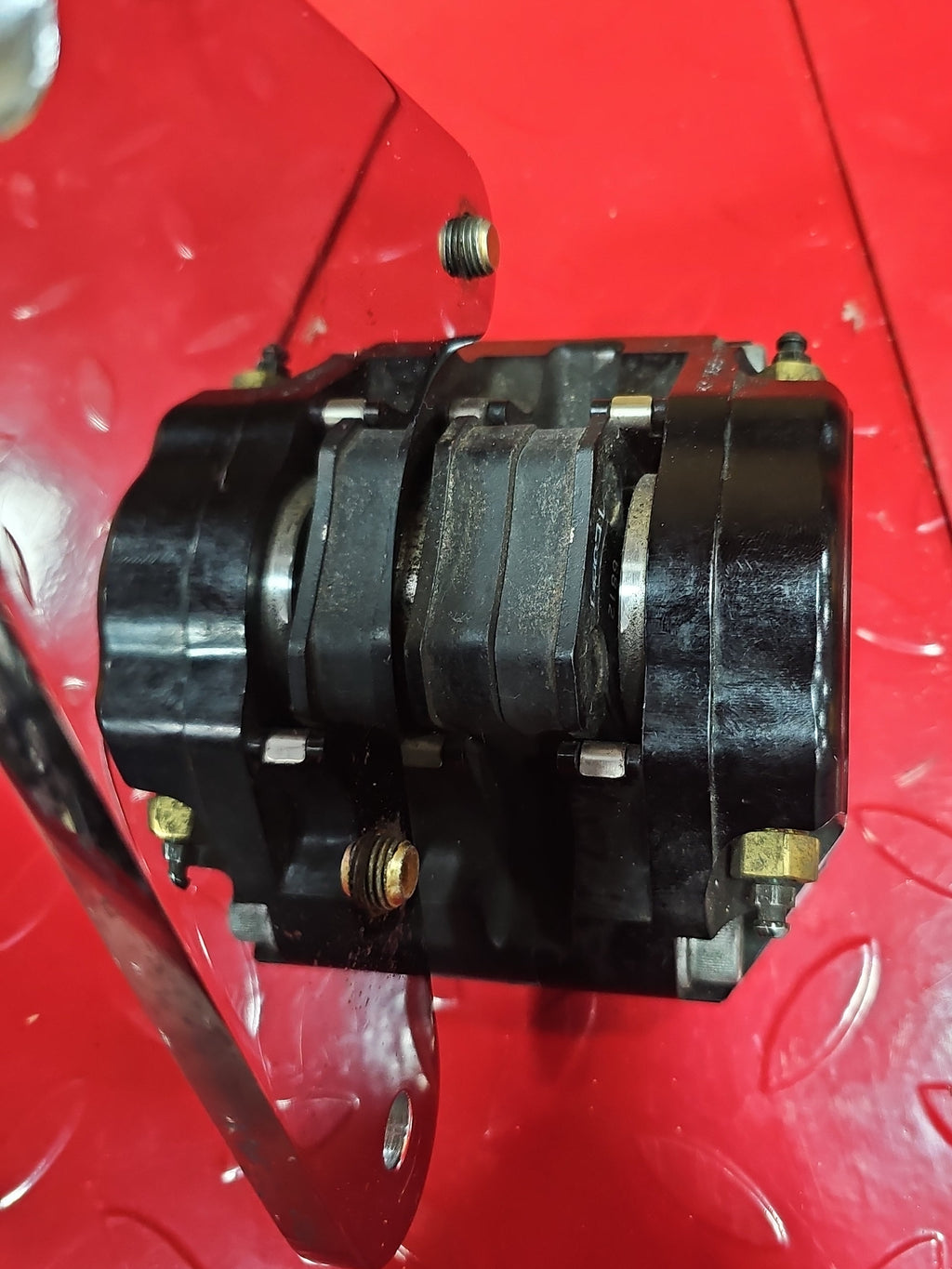 Harley Davidson WILWOOD Bremssattel und Halter gebraucht