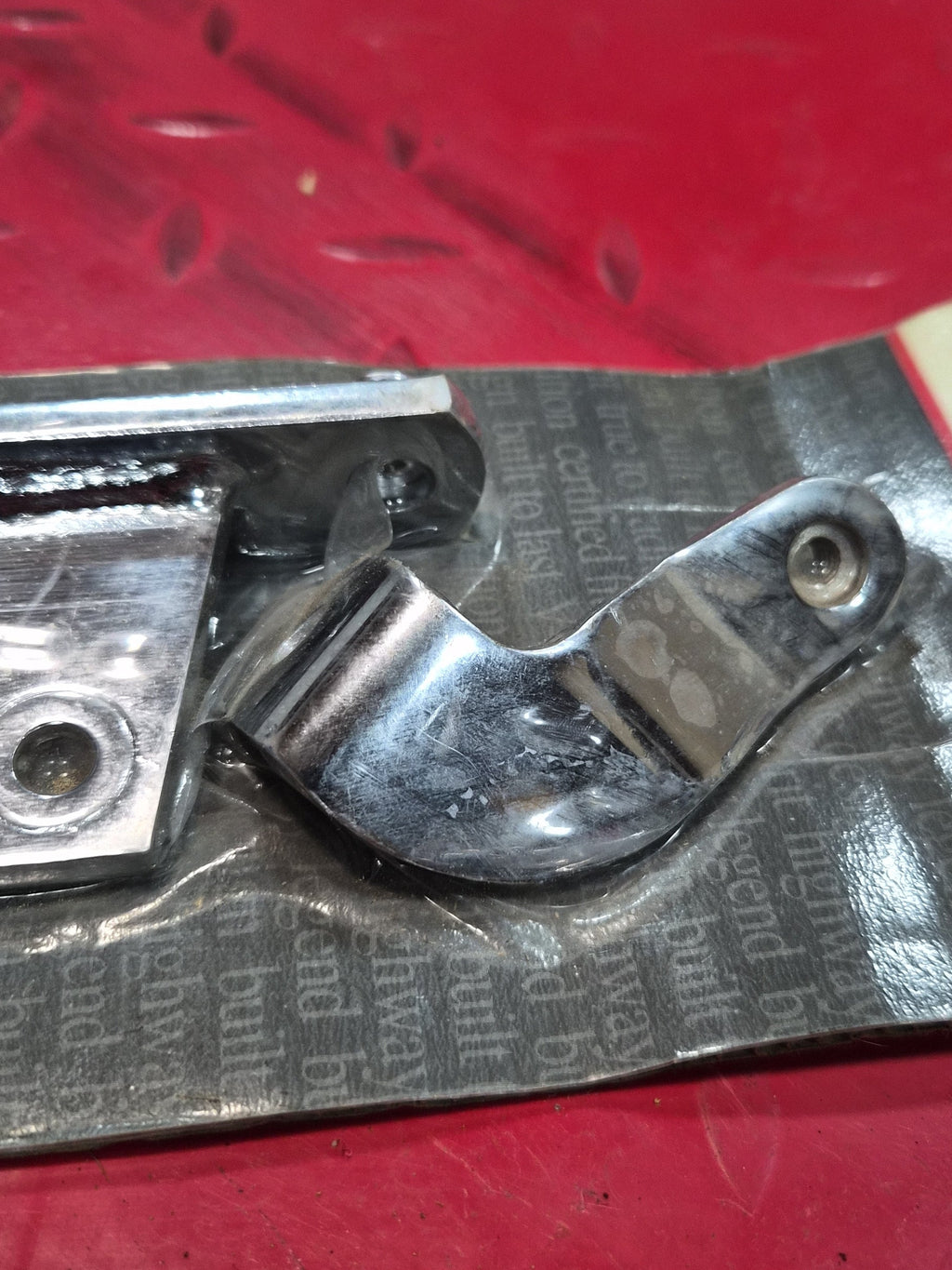 Harley Softail Öltank Mounting Kit chrom NEW