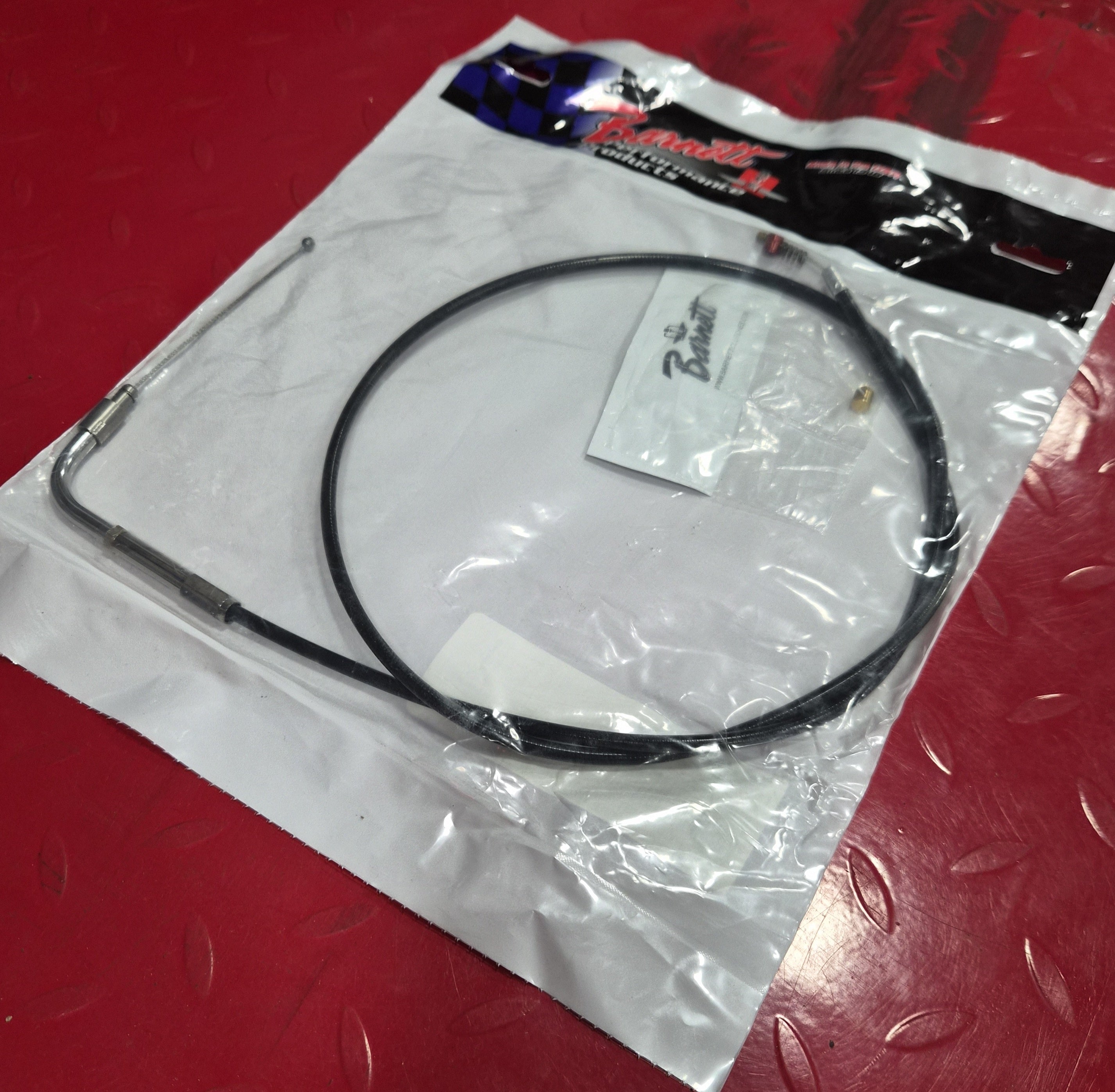 BARNETT Idle Cable für Harley Davidson schwarz +6" NEW