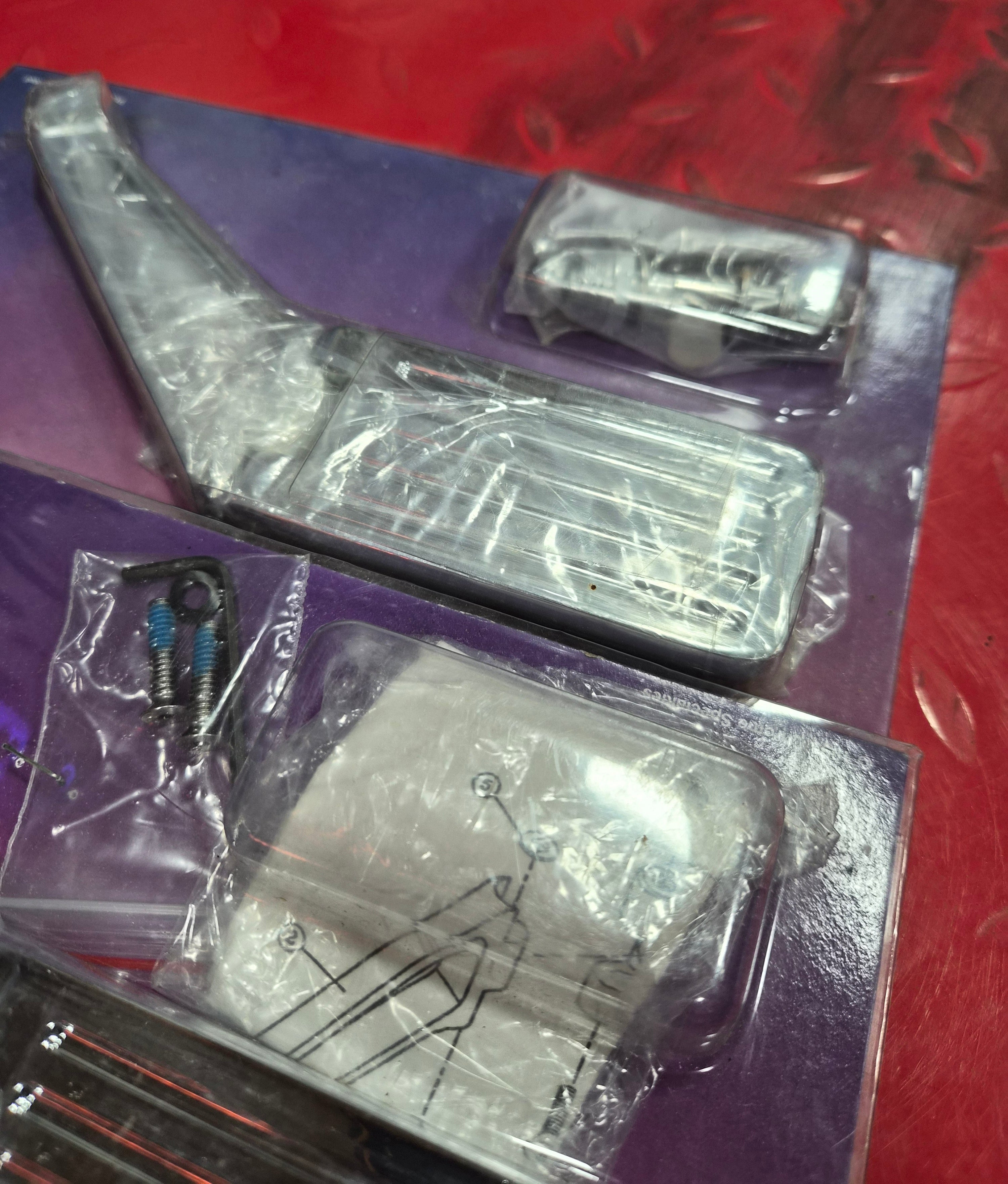 Harley Davidson JAMMER Spiegel Satz chrom NEW
