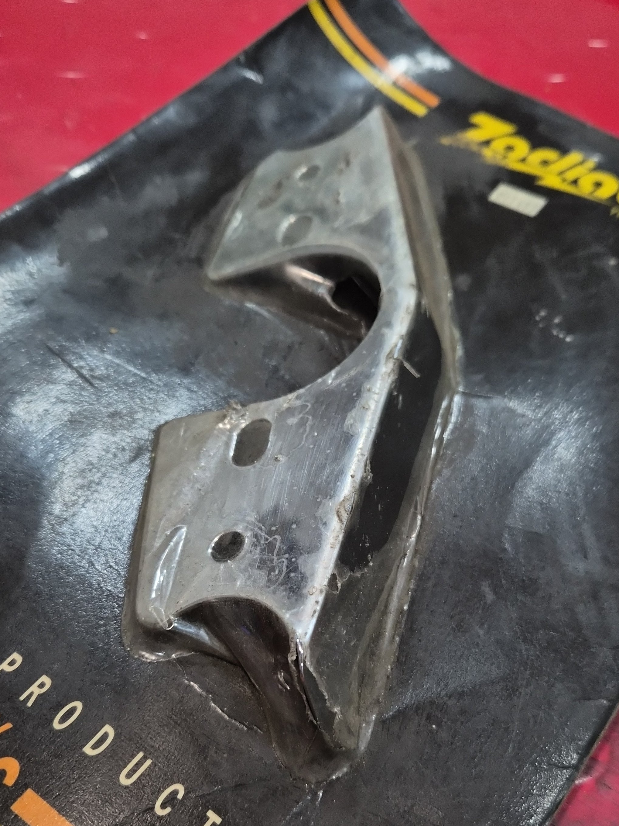 Harley FXR Motorhalter Abdeckung vorne chrom NEW